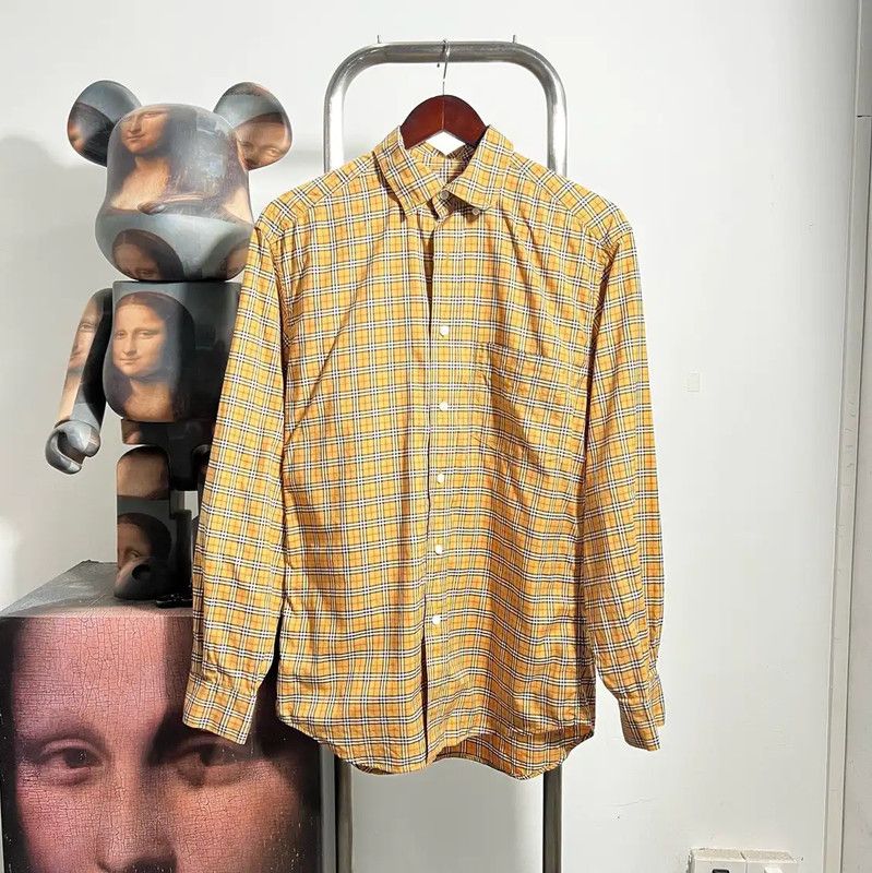 Burberry Burberry Brown Check Men's Shirt Size US S / EU 44-46 / 1 - 1 Thumbnail