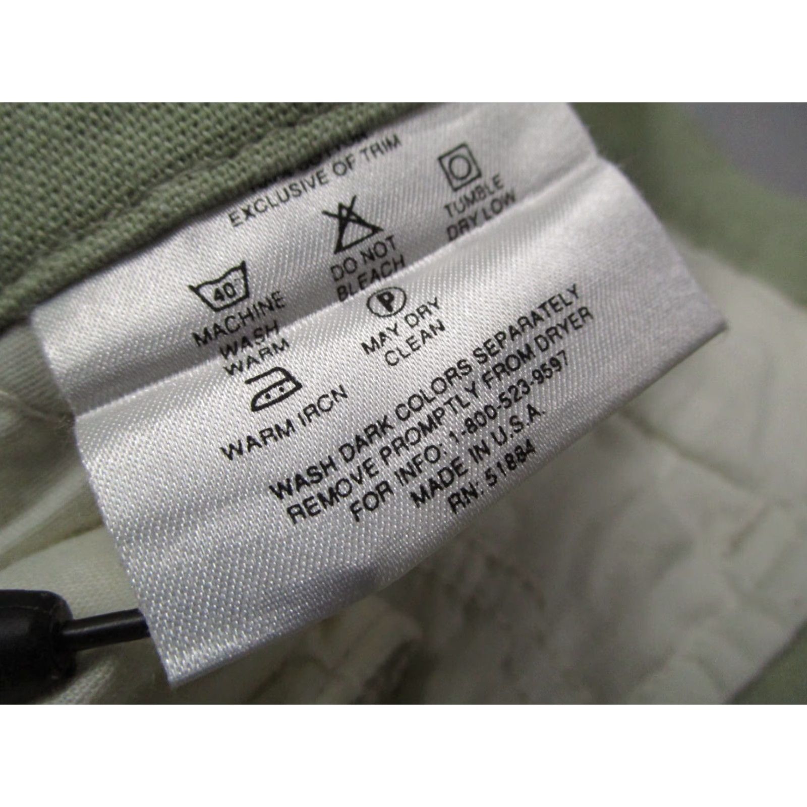 Patagonia VINTAGE Patagonia Pants Mens 40 Green Pleated Chinos Y2K Made in USA 40x33 Size US 40 / EU 56 - 5 Thumbnail