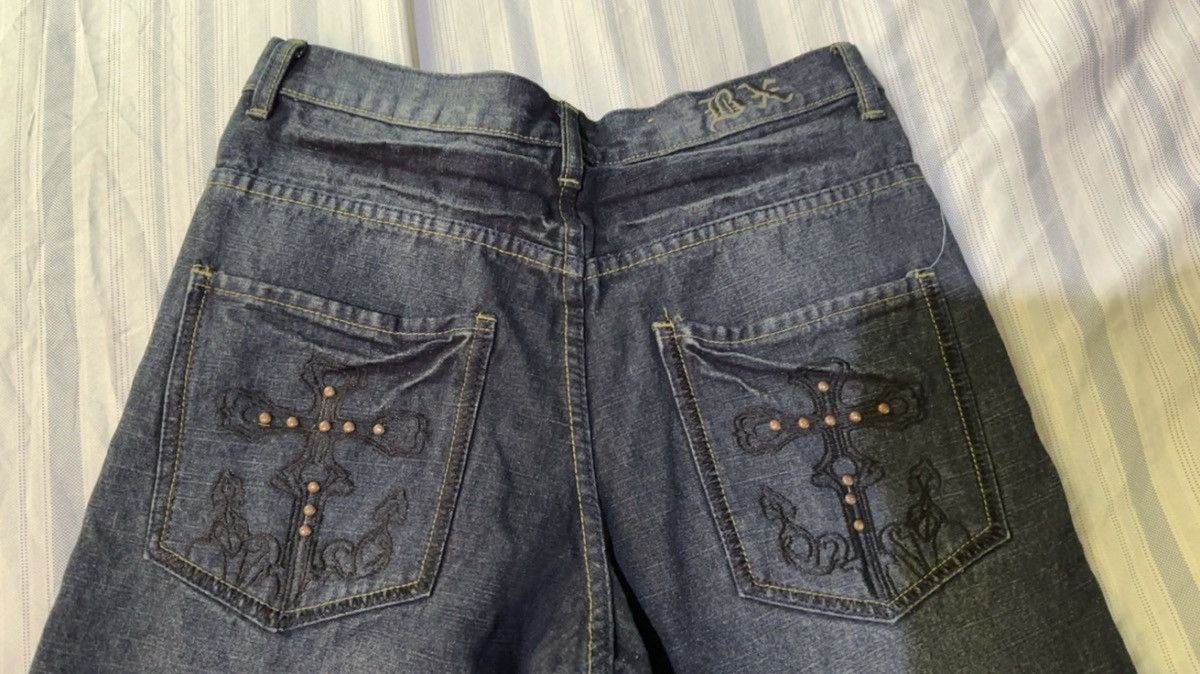 Other Straight jeans with cross on back pockets Size US 30 / EU 46 - 3 Thumbnail