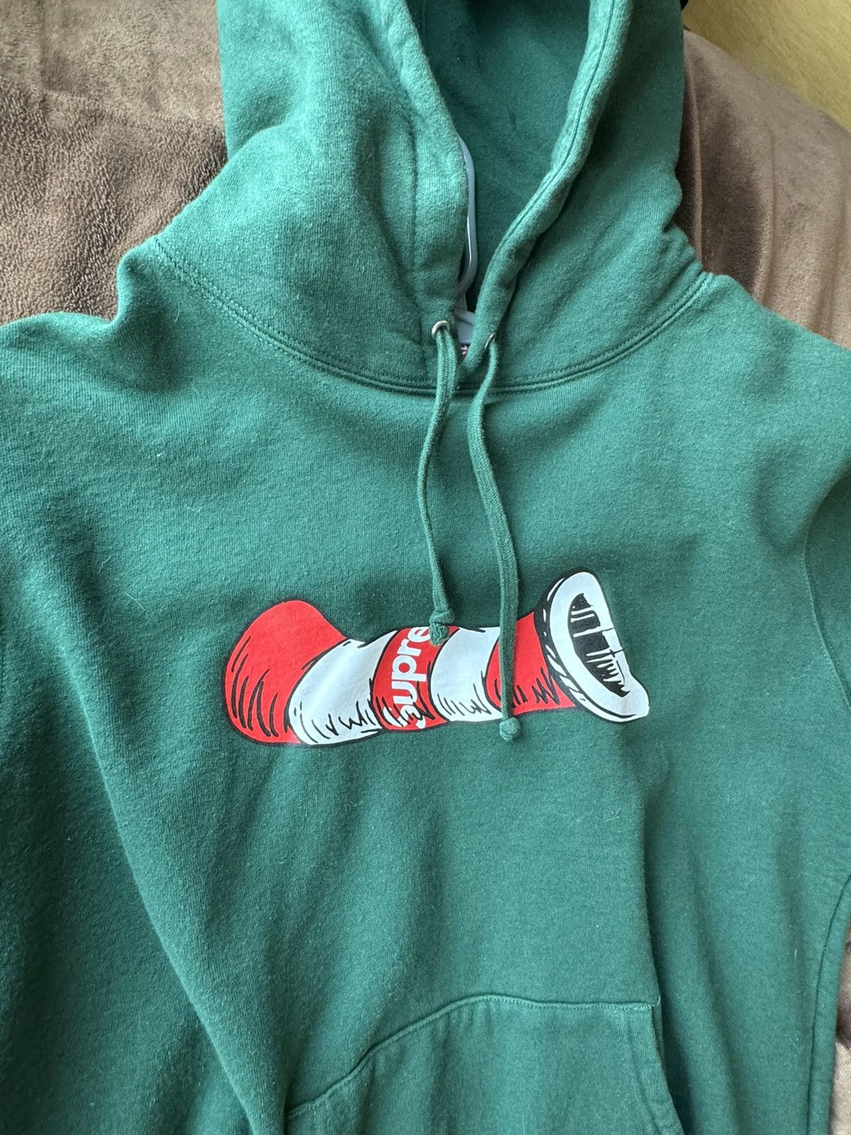 Supreme Supreme Cat In The Hat Green Sweatshirt Size US M / EU 48-50 / 2 - 3 Thumbnail