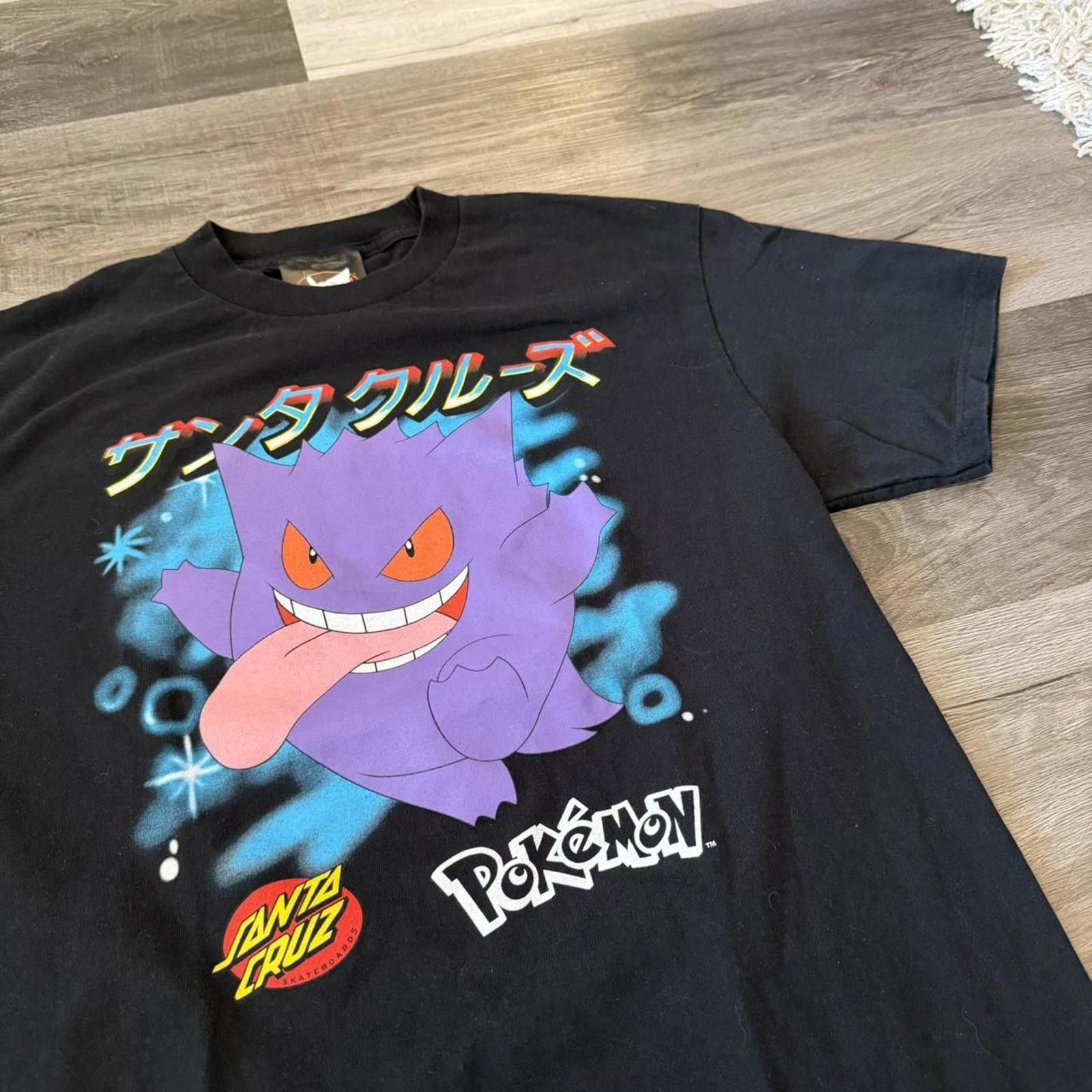 Santa Cruz Pokémon gengar t shirt 2023 M