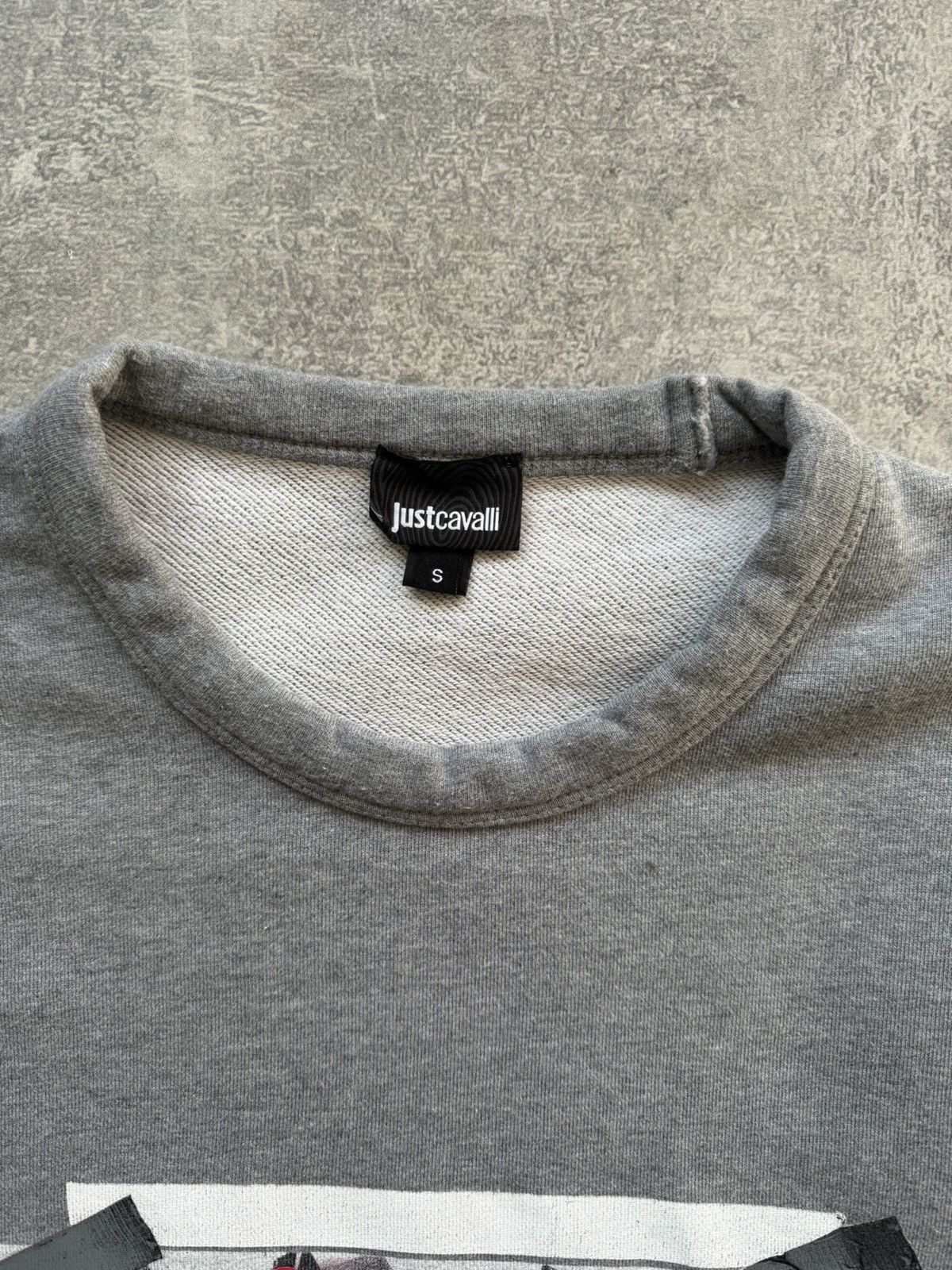 Just Cavalli Just Cavalli Grey Sweatshirt Size US S / EU 44-46 / 1 - 7 Thumbnail