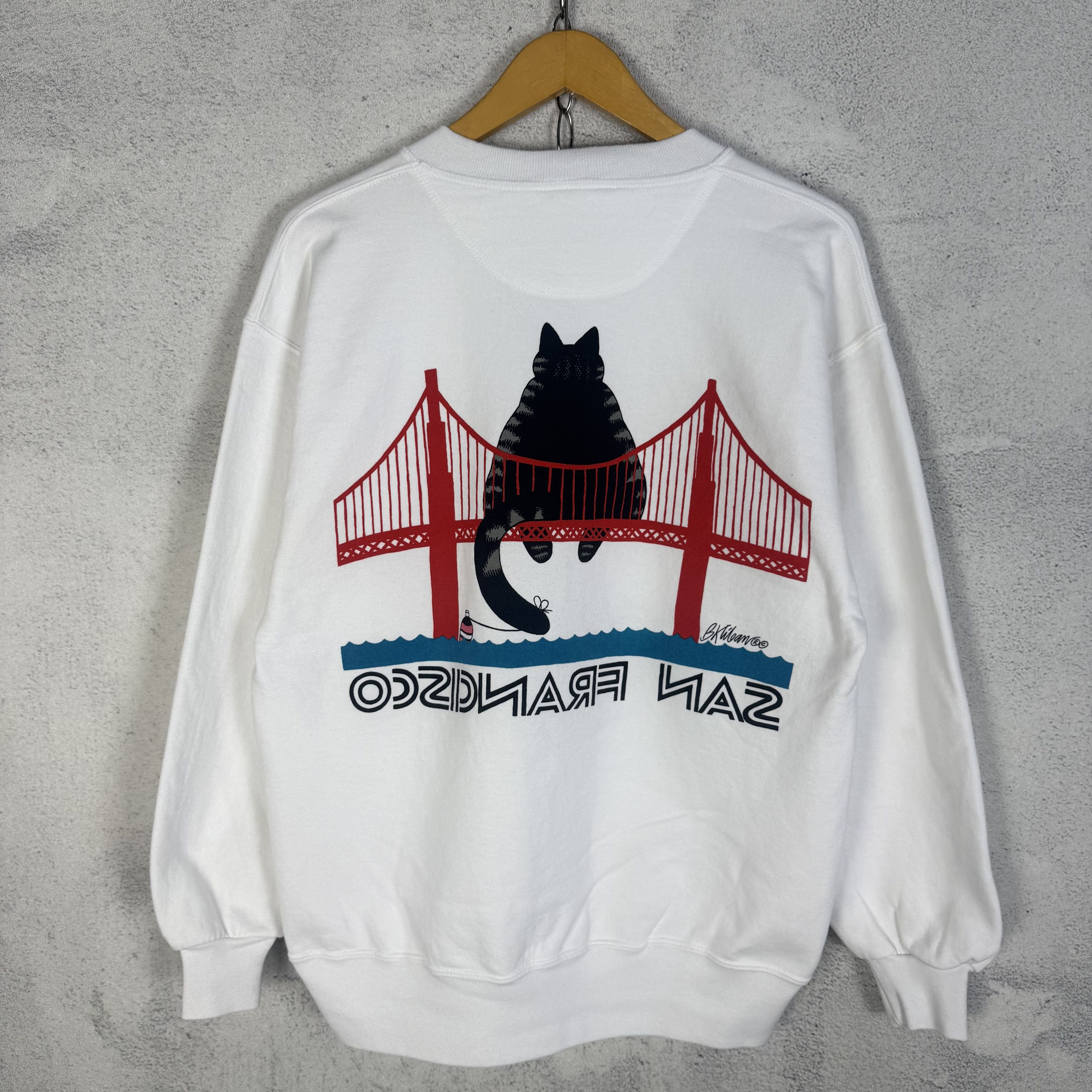 Vintage Vintage Crazy Shirts Sweatshirt Crewneck Size US S / EU 44-46 / 1 - 2 Thumbnail