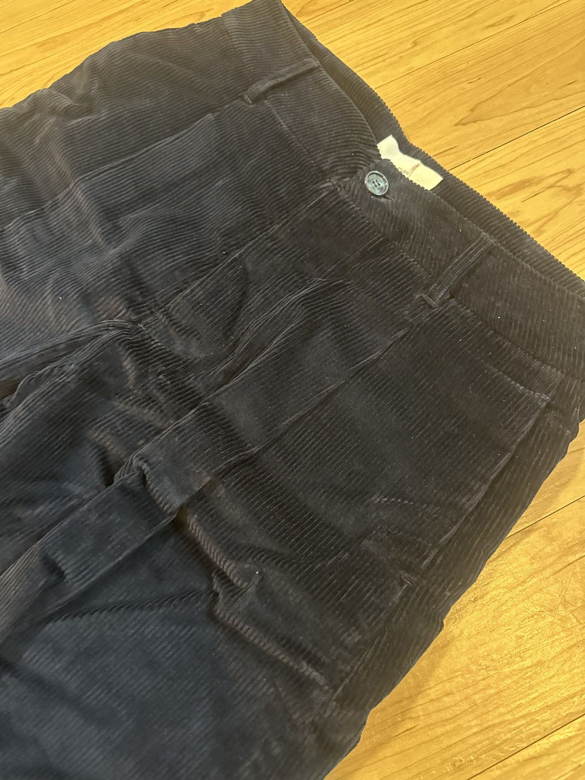 Studio Nicholson Studio Nicholson wide leg back buckle corduroy Size US 34 / EU 50 - 6 Thumbnail