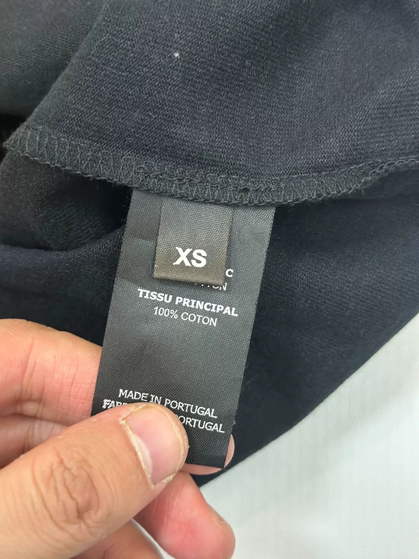 Vetements VETEMENTS Black Short-Sleeve Top Size US XS / EU 42 / 0 - 3 Thumbnail