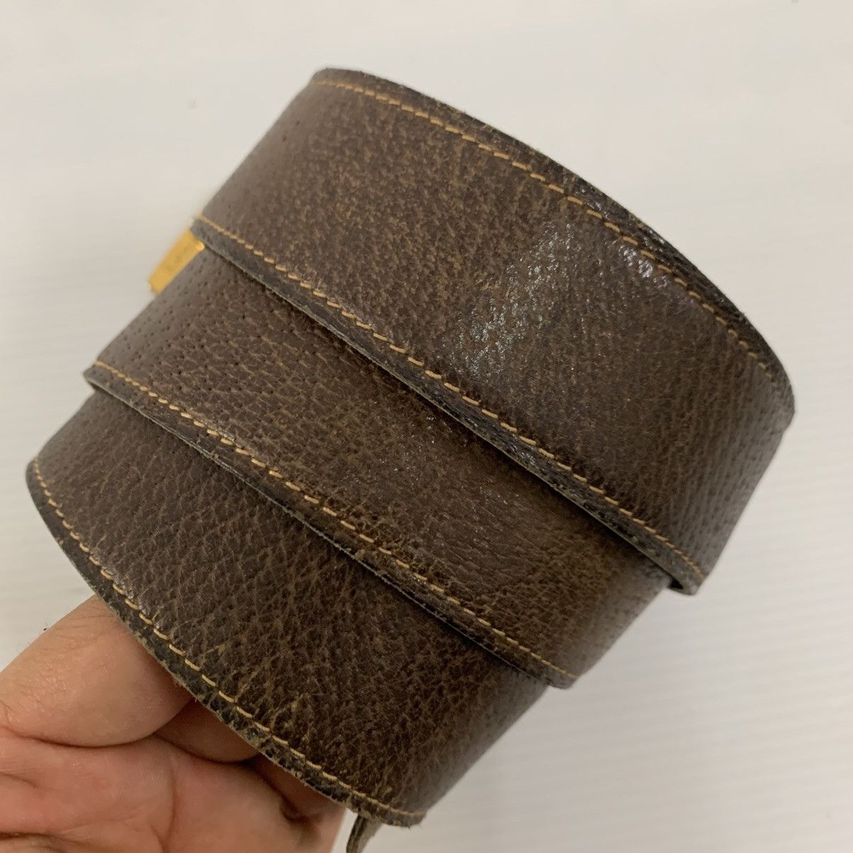Gucci Gucci Vintage Leather Belts Size 38 - 6 Thumbnail