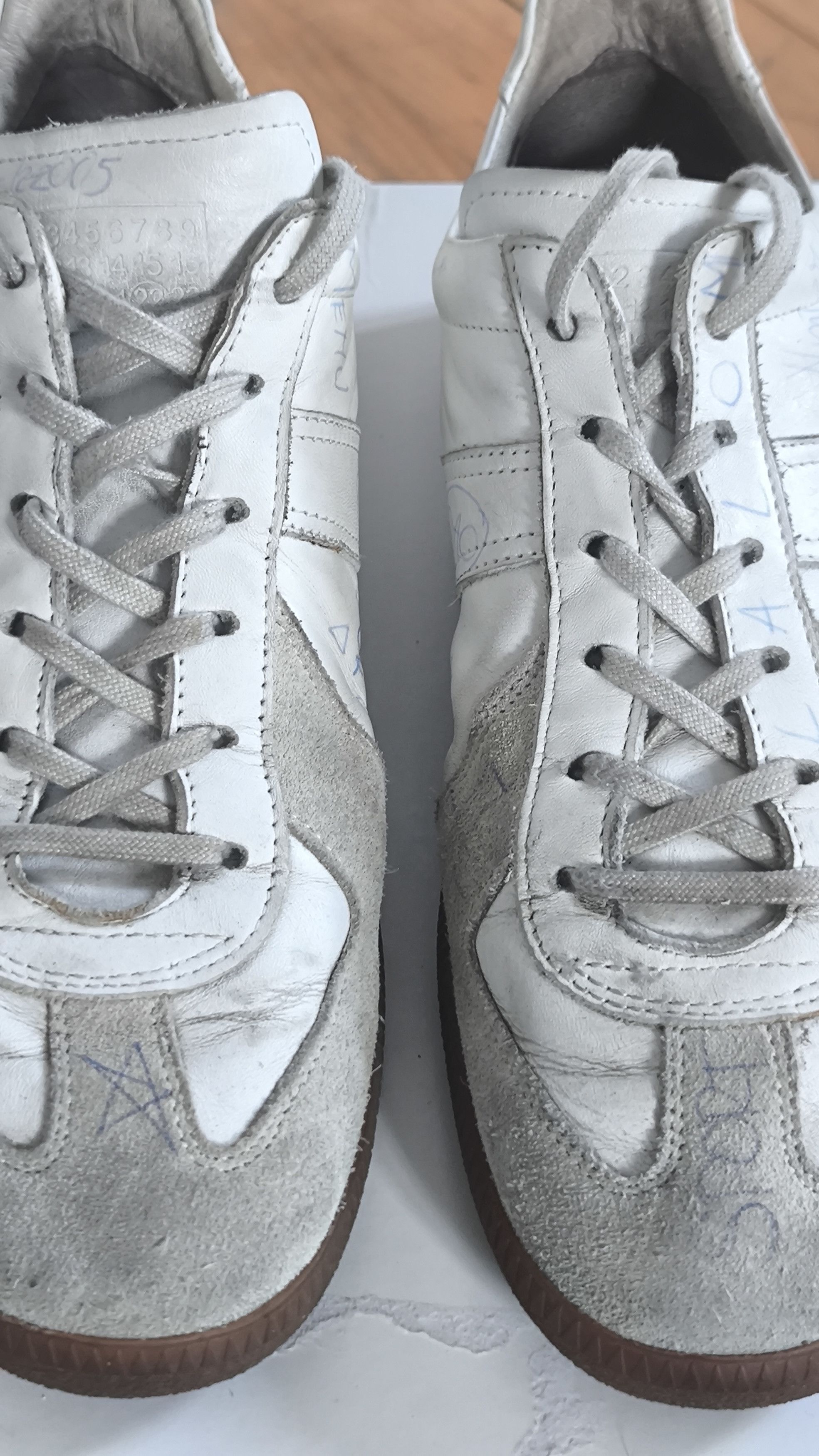 Maison Margiela 1/1 Unique Hand Drawn 2006 Turin Olympic Games Size US 9 / EU 42 - 4 Thumbnail
