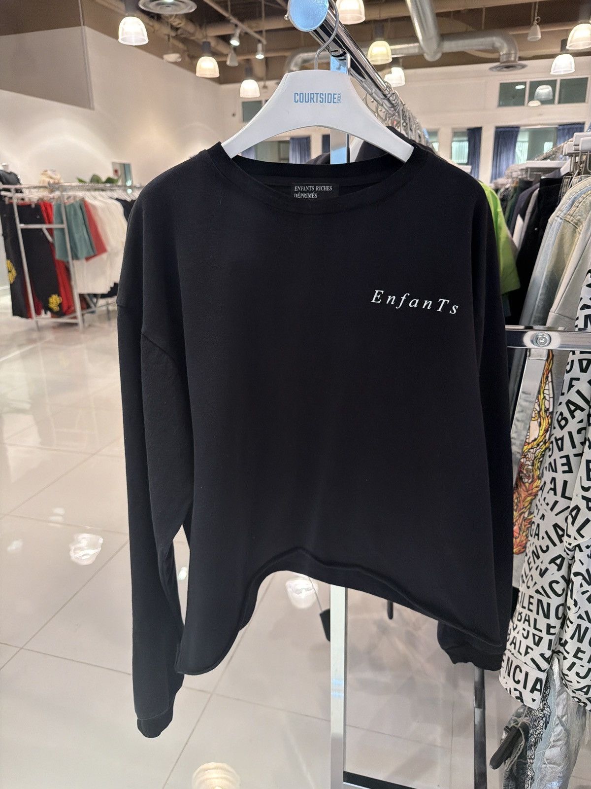 Enfants Riches Deprimes ERD Domestic Violence Black Longsleeve Size US L / EU 52-54 / 3 - 1 Thumbnail