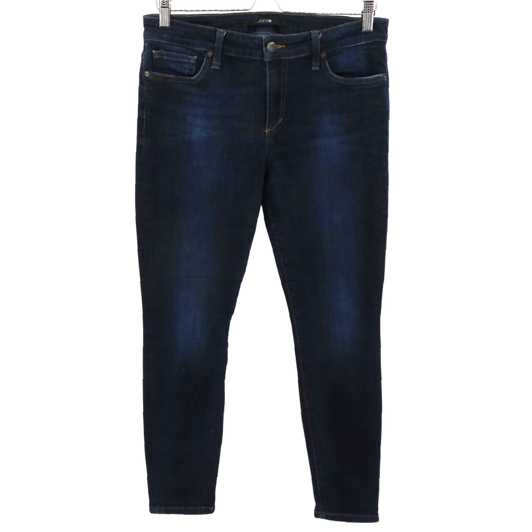 Vintage Joe's Jeans Women Jeans 30 Katya Skinny Ankle Dark Blue Denim Cotton Blend 5-Pocket Design Modern Regular Womens Jeans Size 30" / US 8 / IT 44 - 2 Thumbnail