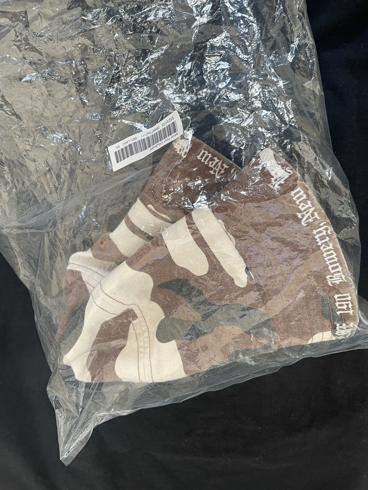 Supreme Supreme BRIM TEXT CRUSHER Size ONE SIZE - 5 Thumbnail