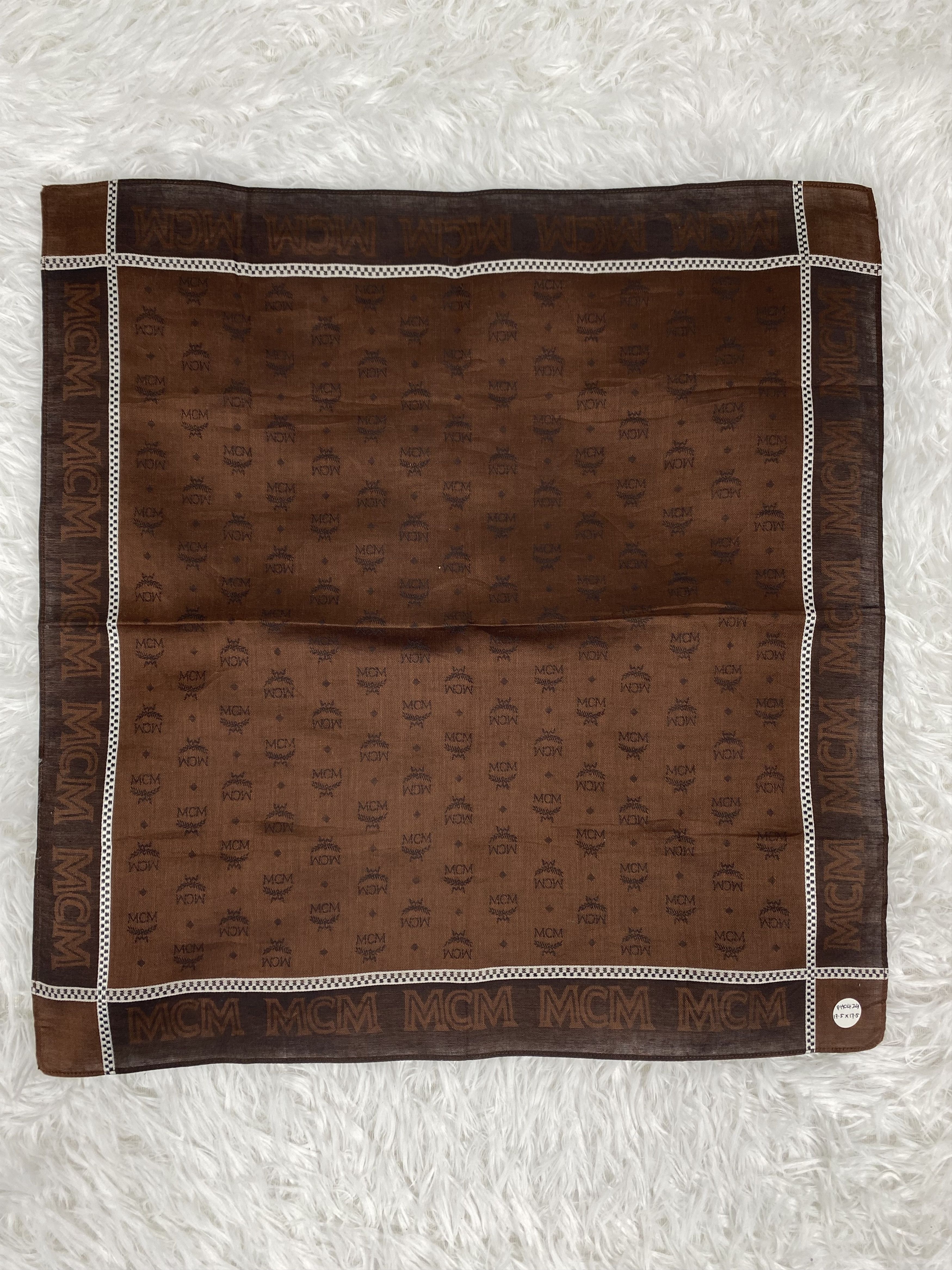 MCM Vintage MCM Handkerchief Neckerchief PH0424 Size ONE SIZE - 3 Thumbnail