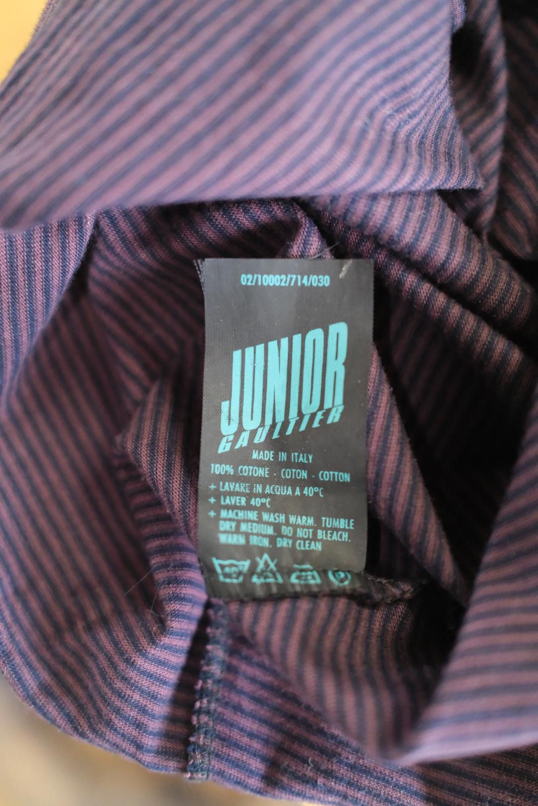 Designer 90's Junior Gaultier Hallucinant Graphic Dress Size M / US 6-8 / IT 42-44 - 6 Thumbnail