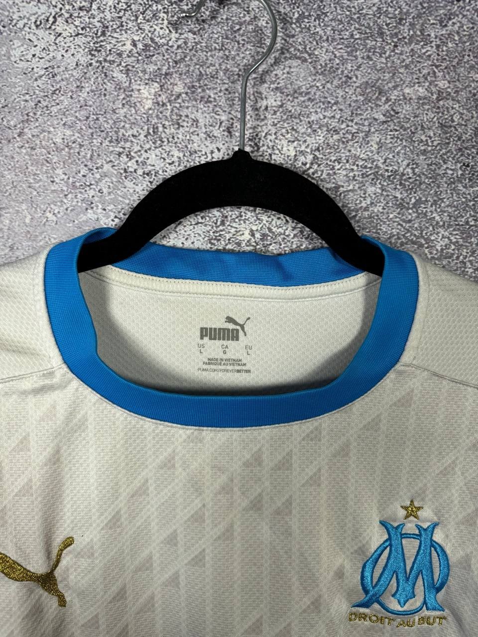Puma × Vintage Olympique Marseille 2020/21 Puma Vintage Soccer Jersey Large Size US L / EU 52-54 / 3 - 6 Thumbnail