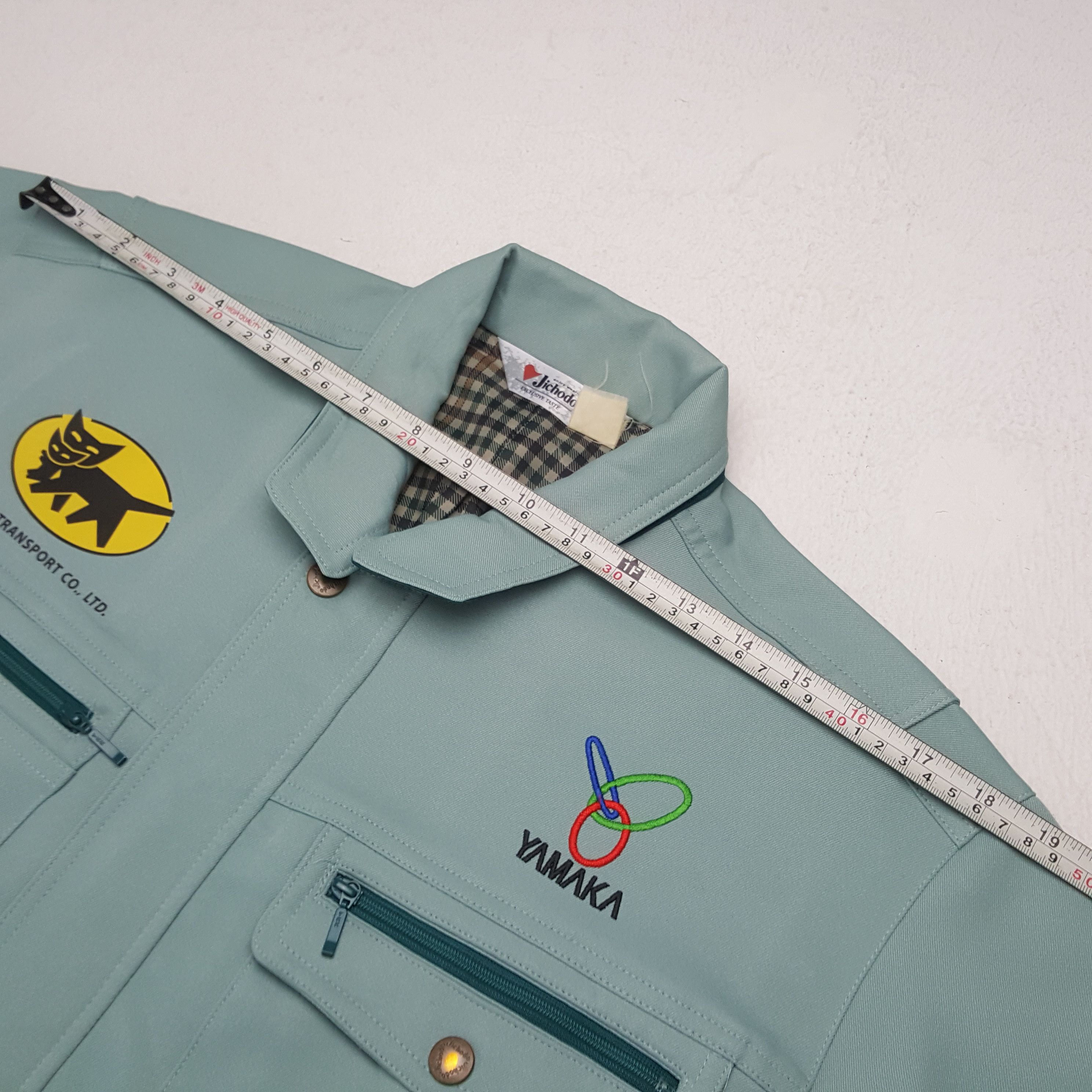 Vintage YAMATO TRANSPORT Japanese Workwear Custom Jacket C291N17 Size US M / EU 48-50 / 2 - 6 Thumbnail