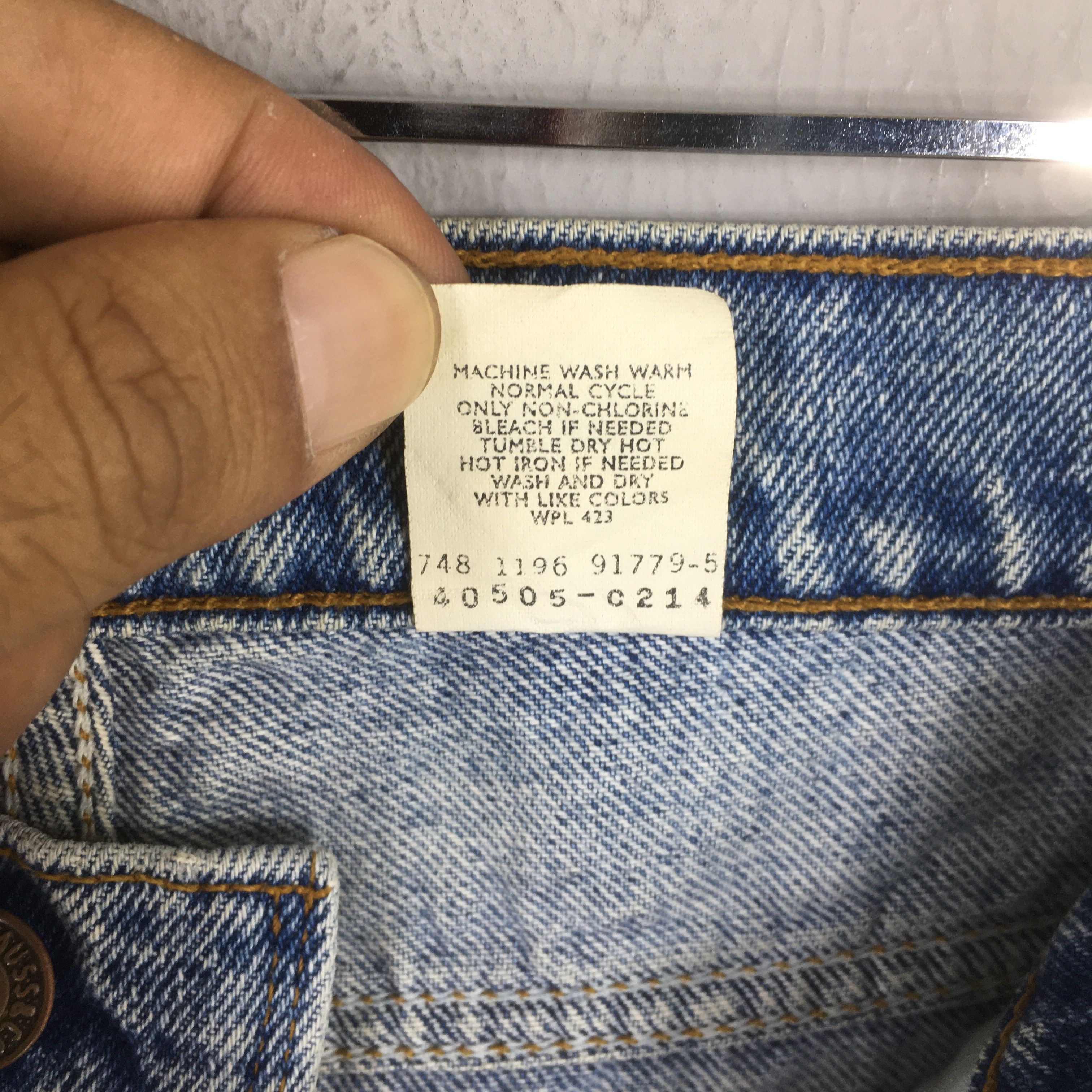 Levi's Size 30x29 Vintage Levi's 505 Stonewashed Blue Jeans Size US 30 / EU 46 - 14 Thumbnail