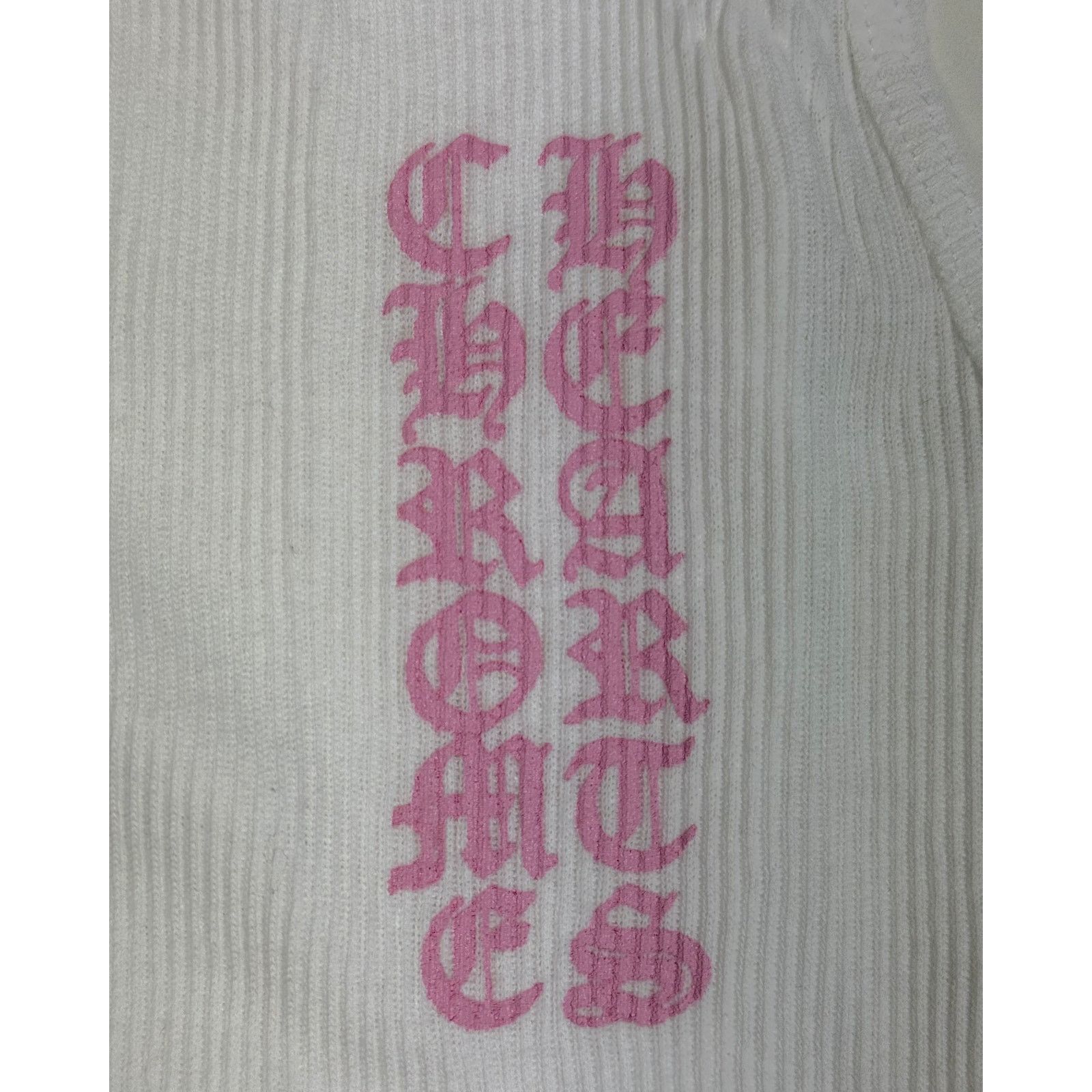 Chrome Hearts Chrome Hearts T-Bar Pink White Tank Top Size M / US 6-8 / IT 42-44 - 3 Thumbnail