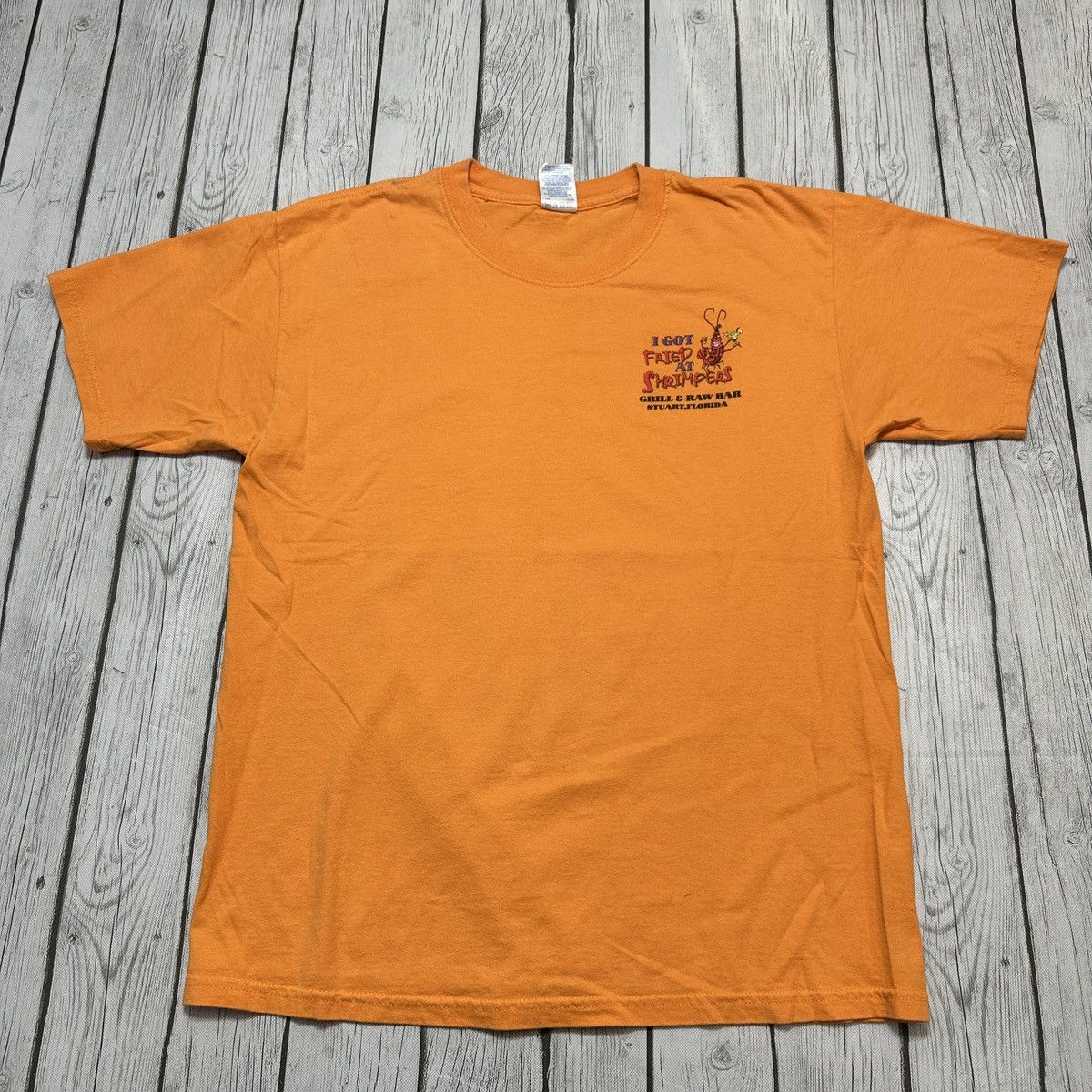 Gildan × Vintage Vintage Shrimpers tee Size US L / EU 52-54 / 3 - 2 Thumbnail
