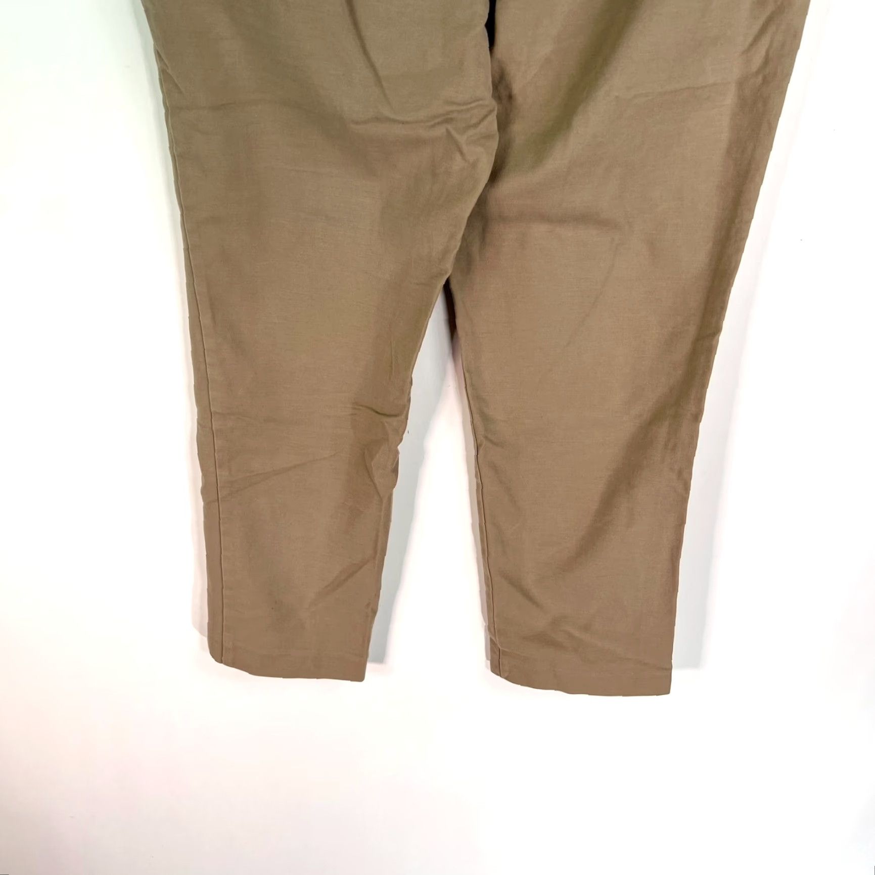 Van Heusen Van Heusen Women's Khakis Pants Size 14 36X27 Stretch Cotton Blend Brown Casual Workwear Size 36" / US 14 / IT 50 - 5 Thumbnail