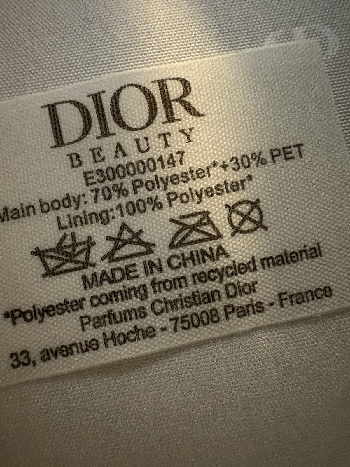 Dior Christian Dior Beauty Star Pouch Gold Cosmetic Bag NEW w/Box Size ONE SIZE - 8 Thumbnail