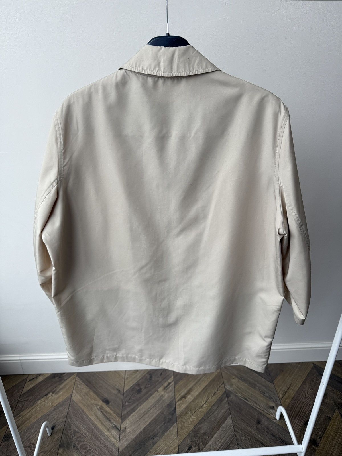 Burberry Vintage Burberry London Beige Zip Up Jacket Lightweight Size US S / EU 44-46 / 1 - 12 Thumbnail