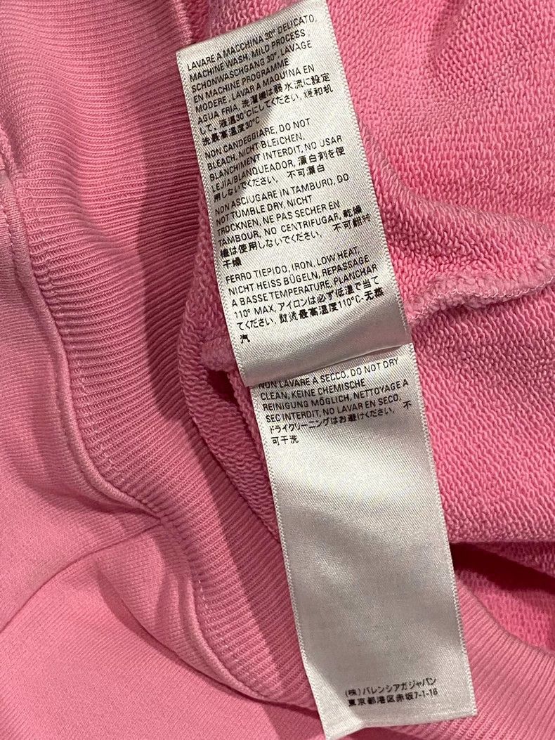 Balenciaga Balenciaga pink hoodie 2501-Nextarrow Size US XS / EU 42 / 0 - 5 Thumbnail