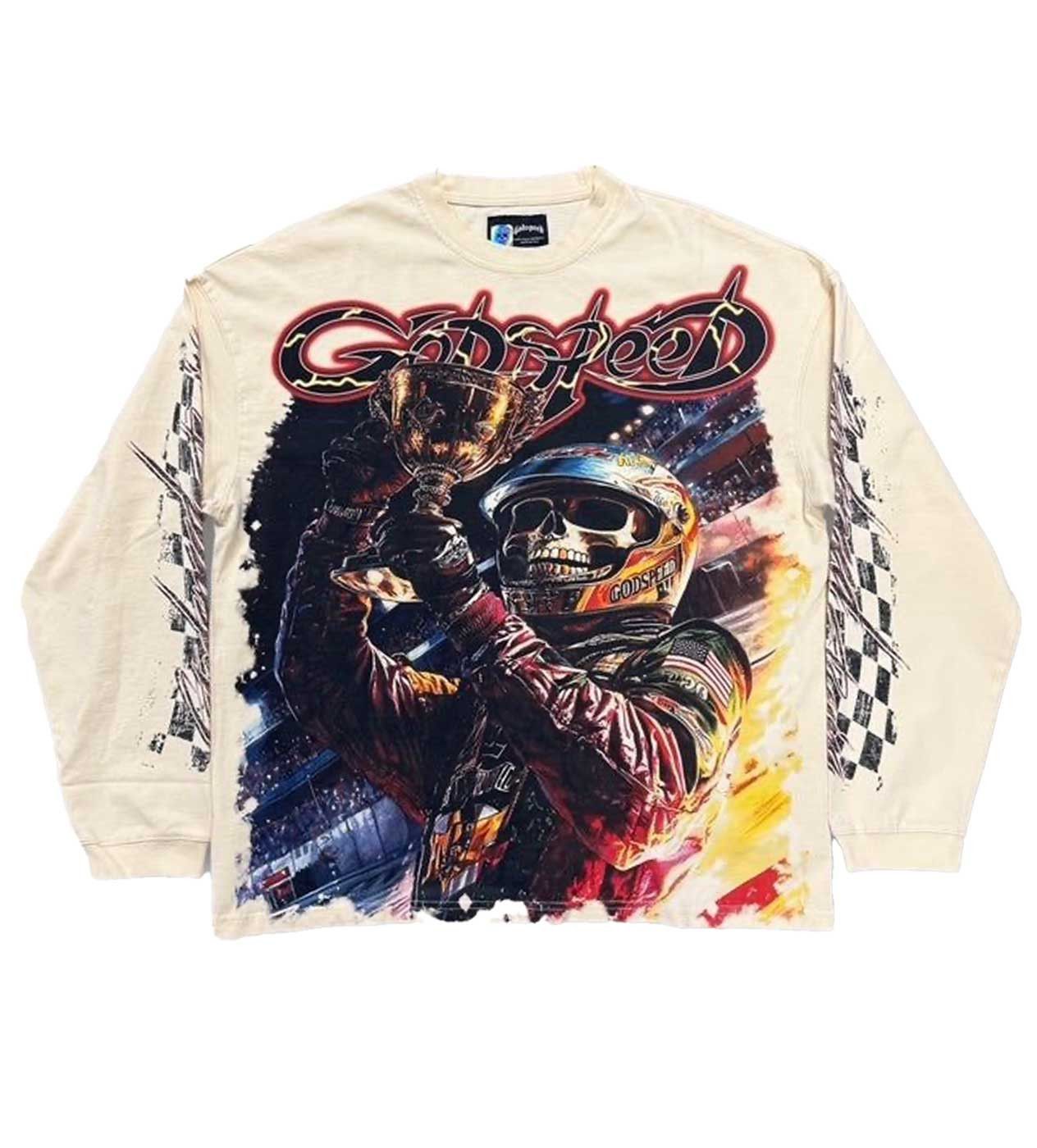 Godspeed Podium Dreams L/S Tee Bone Size US M / EU 48-50 / 2 - 1 Thumbnail