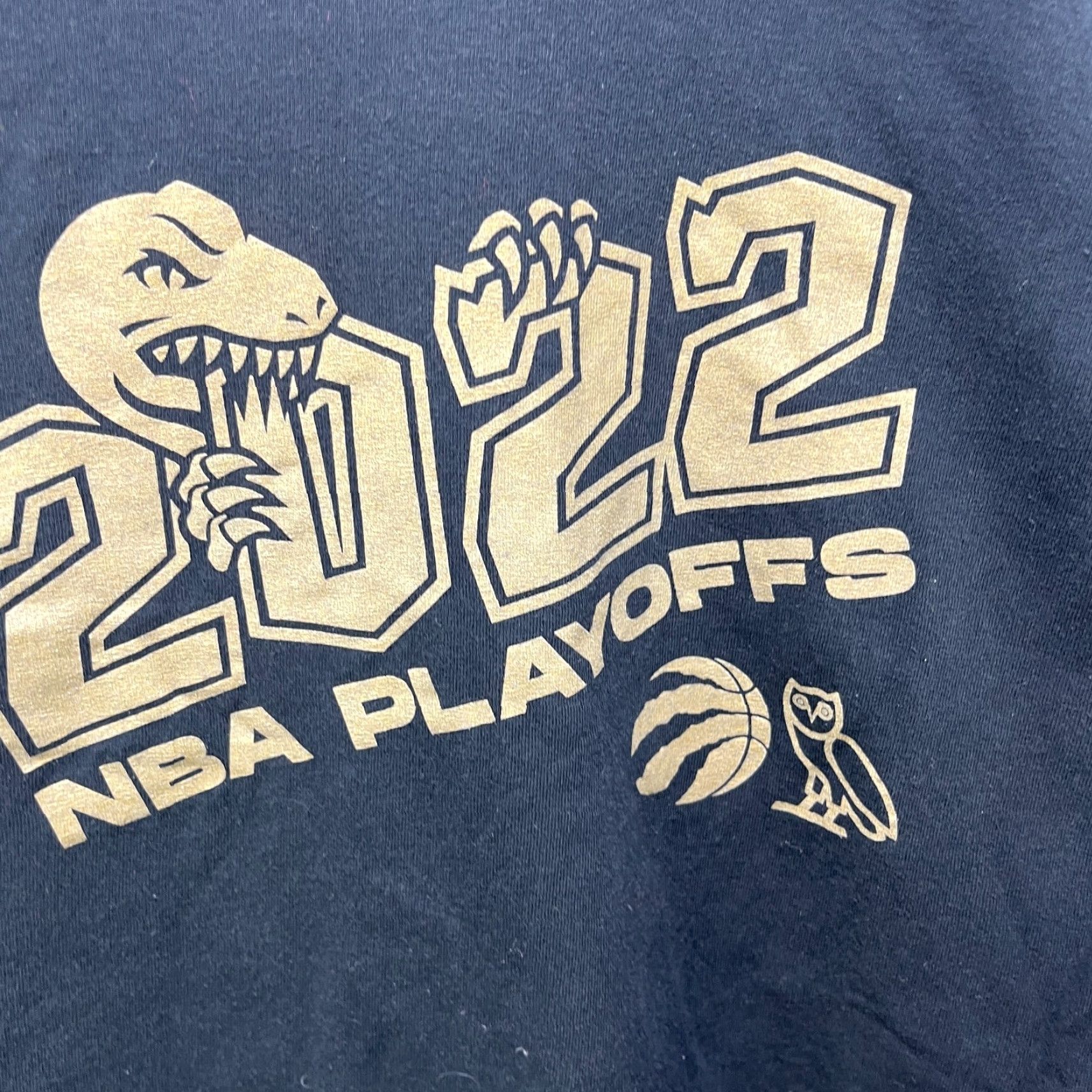 Vintage VINTAGE OVO Toronto Raptors Drake October S Very Own Playoffs Long Sleeve Shirt XL Mens Black Size US XL / EU 56 / 4 - 3 Thumbnail