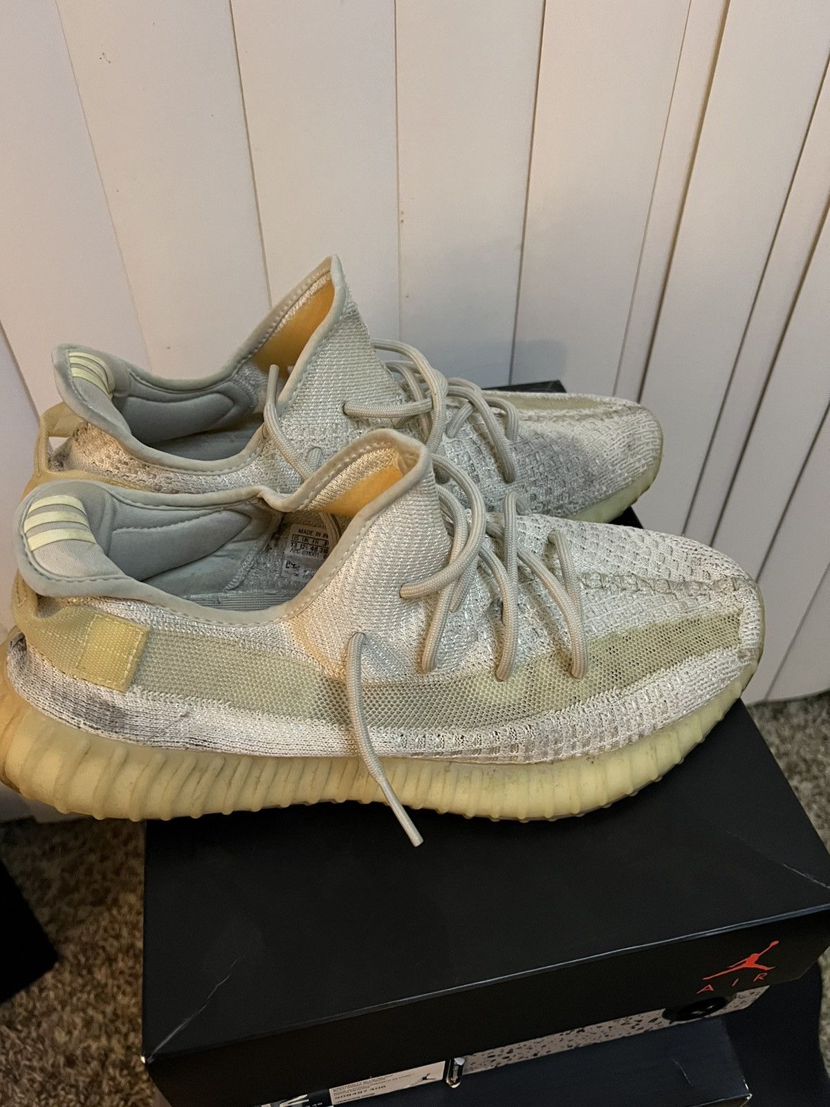 Adidas × Kanye West × Yeezy Yeezy “Light” 350 Size US 13 / EU 46 - 2 Thumbnail