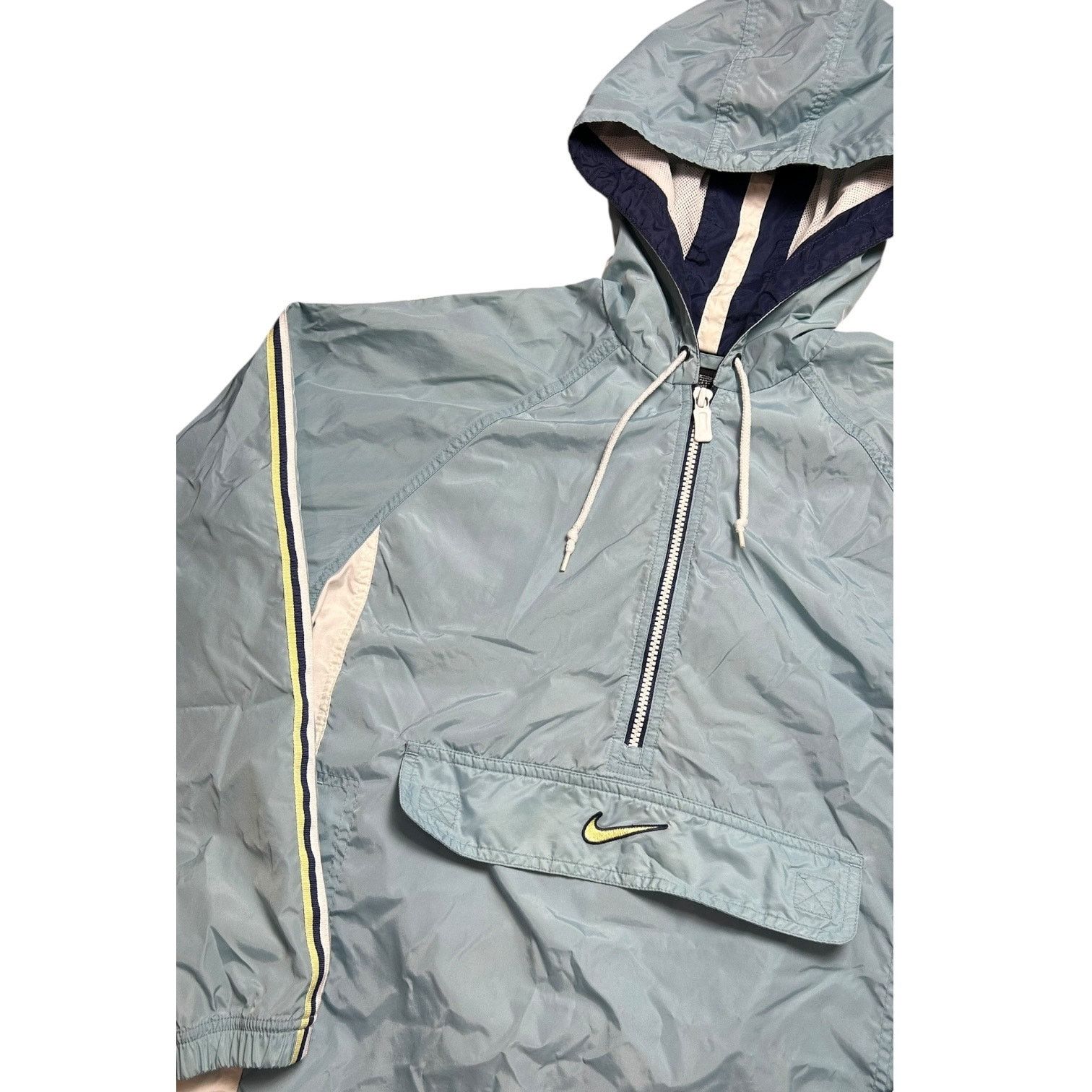 Nike Nike Vintage Y2K Glacier Blue Pullover Windbreaker Size L / US 10 / IT 46 - 3 Thumbnail