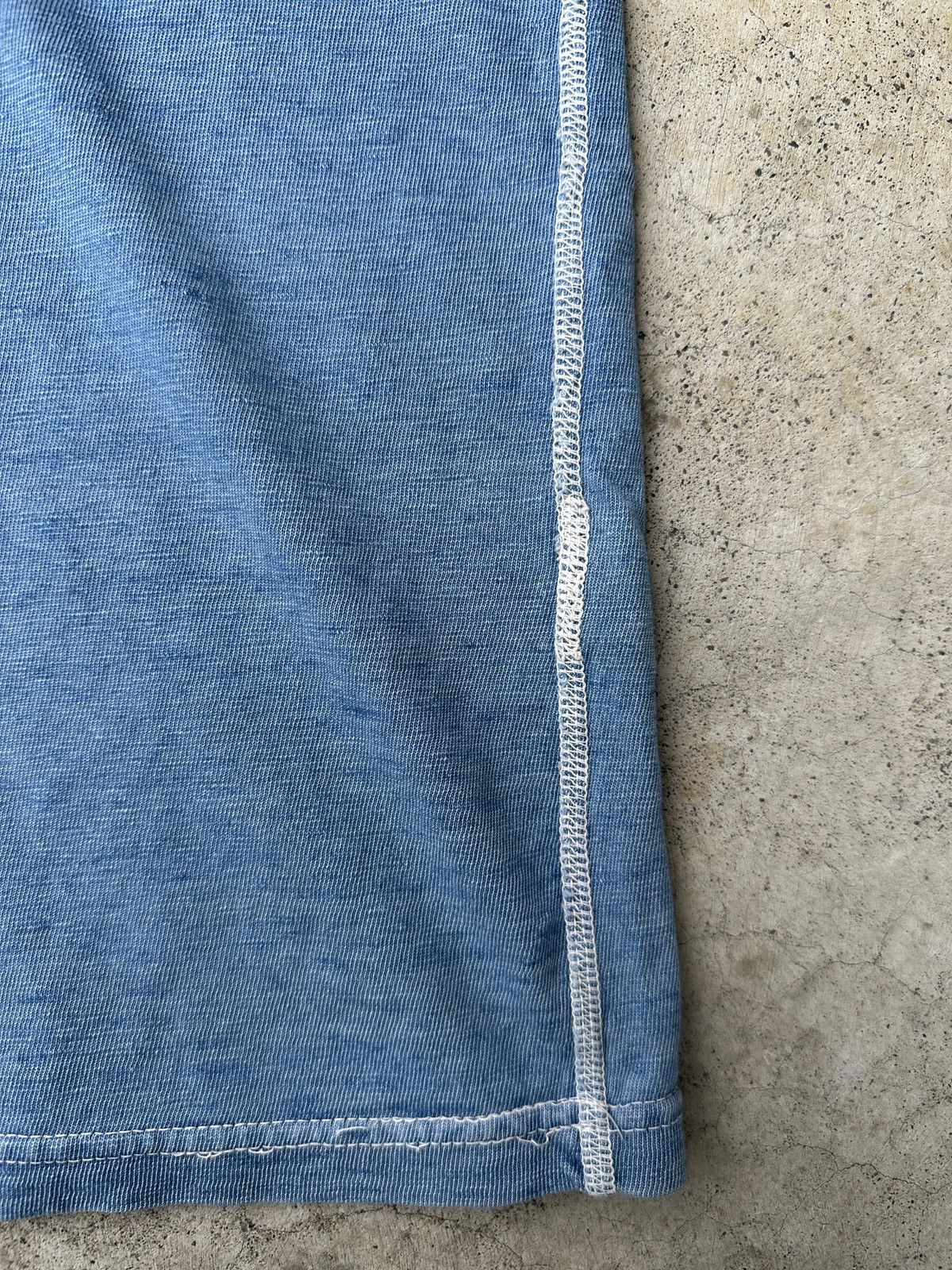 Kapital Kountry Kapital Indigo Henley Boro Concho pocket studded henley tee Size US M / EU 48-50 / 2 - 8 Thumbnail