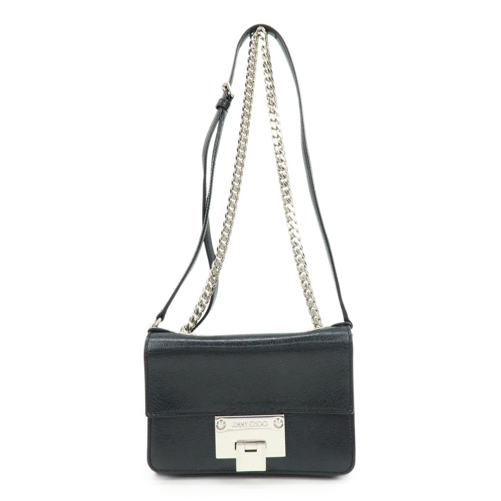 Jimmy Choo Jimmy Choo Rebel Bag Calfskin Crossbody Black Size ONE SIZE - 1 Thumbnail