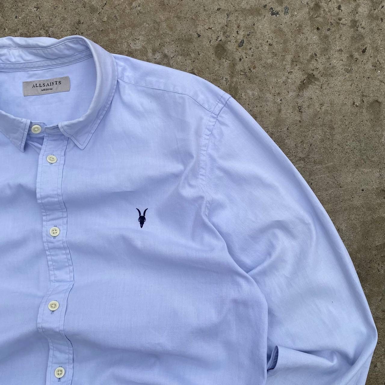 Allsaints Luxury Allsaints Button Up Shirts Basic Fit Y2K 00s USA Size US M / EU 48-50 / 2 - 3 Thumbnail