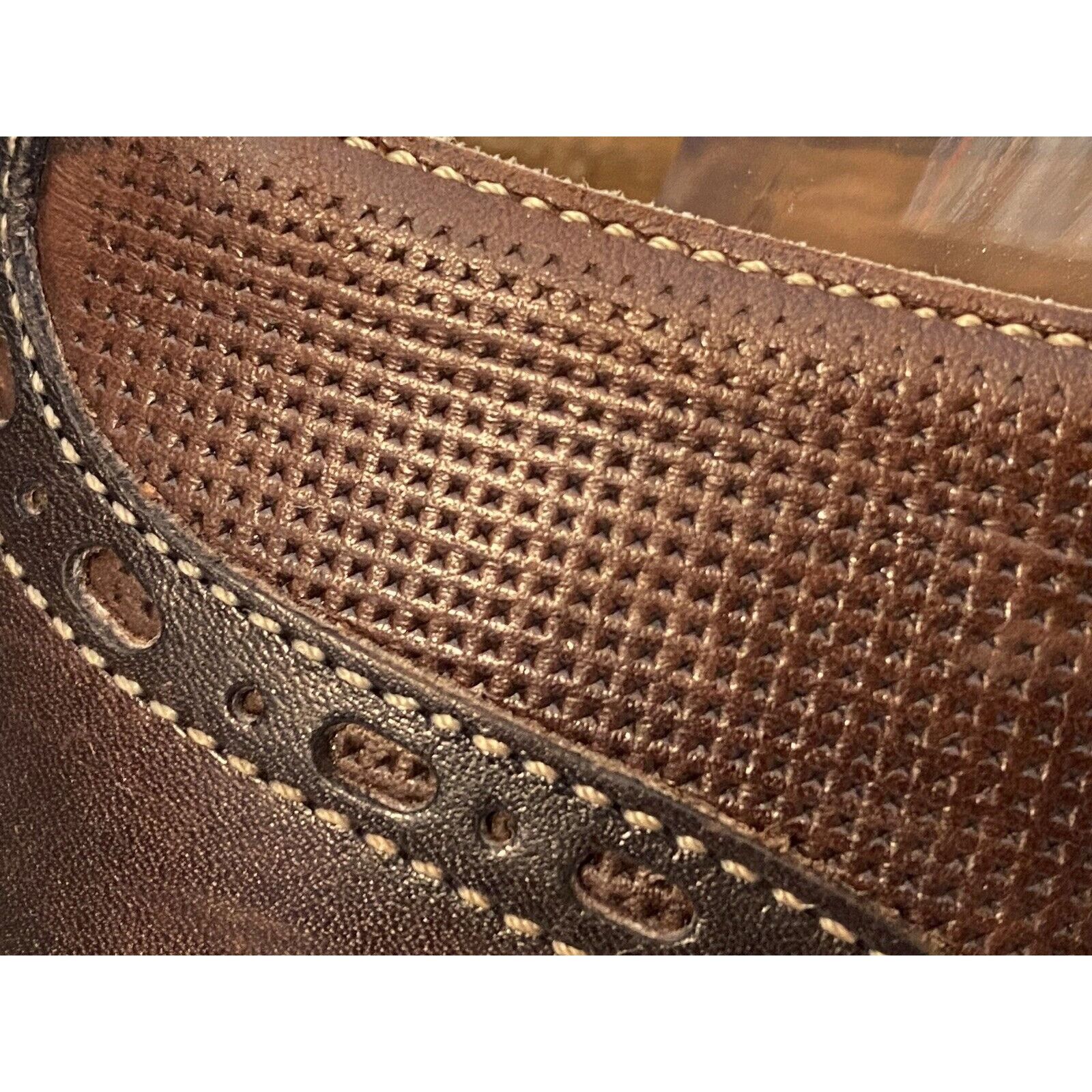 Vintage Calzoleria Harris Italy Barney's NY Handmade Oxford Wing Tip Size US 10.5 / EU 43-44 - 18 Thumbnail