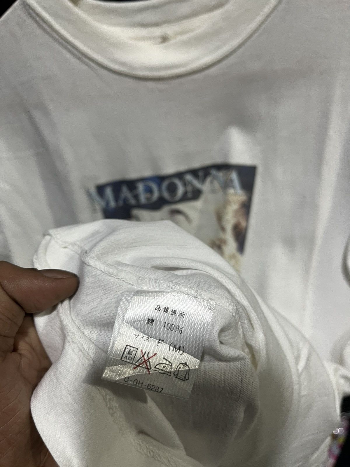 Other MADONNA True Blue Album Cover Promo Tee (single stitch) Size US M / EU 48-50 / 2 - 5 Thumbnail