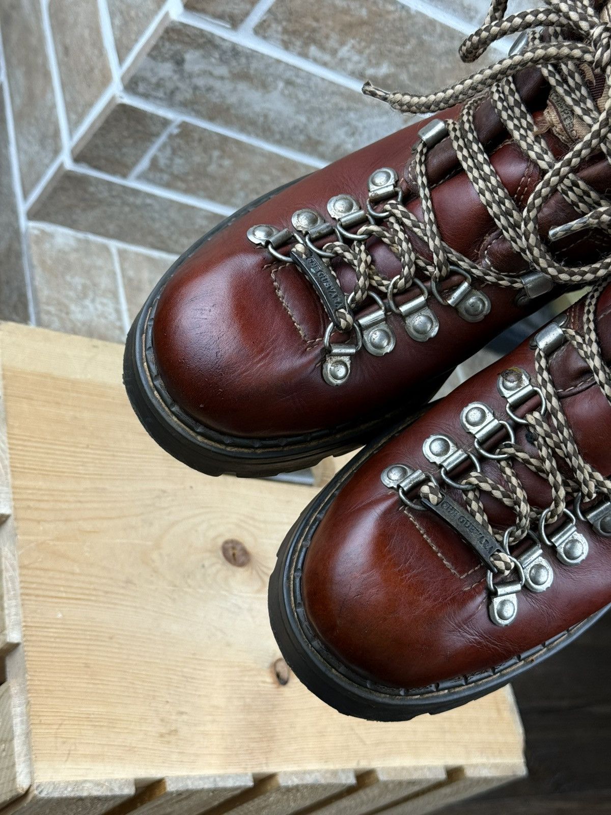 Paraboot Che Guevara Vintage Y2K Chunky Paraboot Combat Boots Size Size US 8 / EU 41 - 11 Thumbnail
