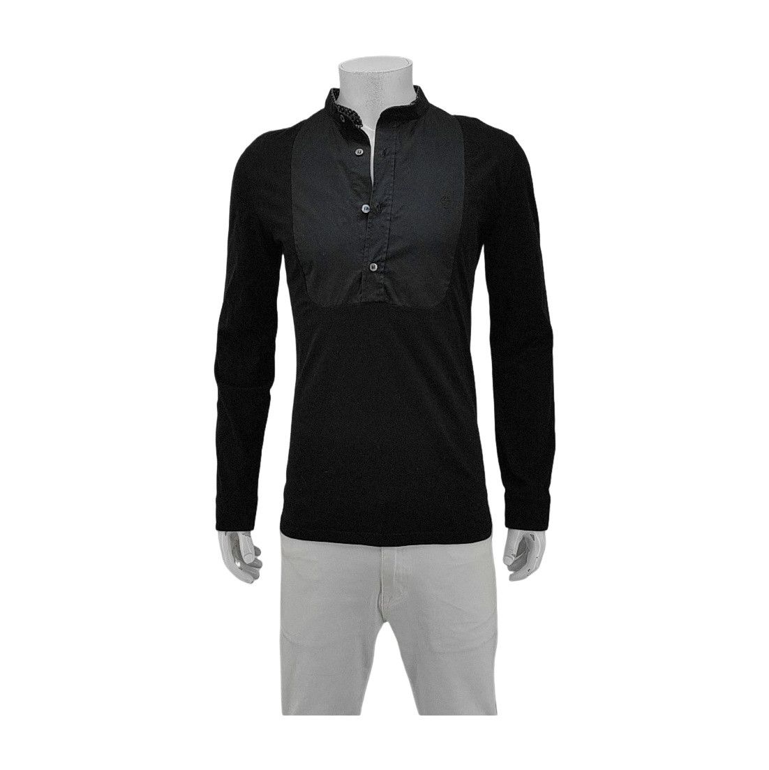 Alexander McQueen Alexander McQueen Bib Front Long Sleeve Shirt S Size US S / EU 44-46 / 1 - 1 Thumbnail
