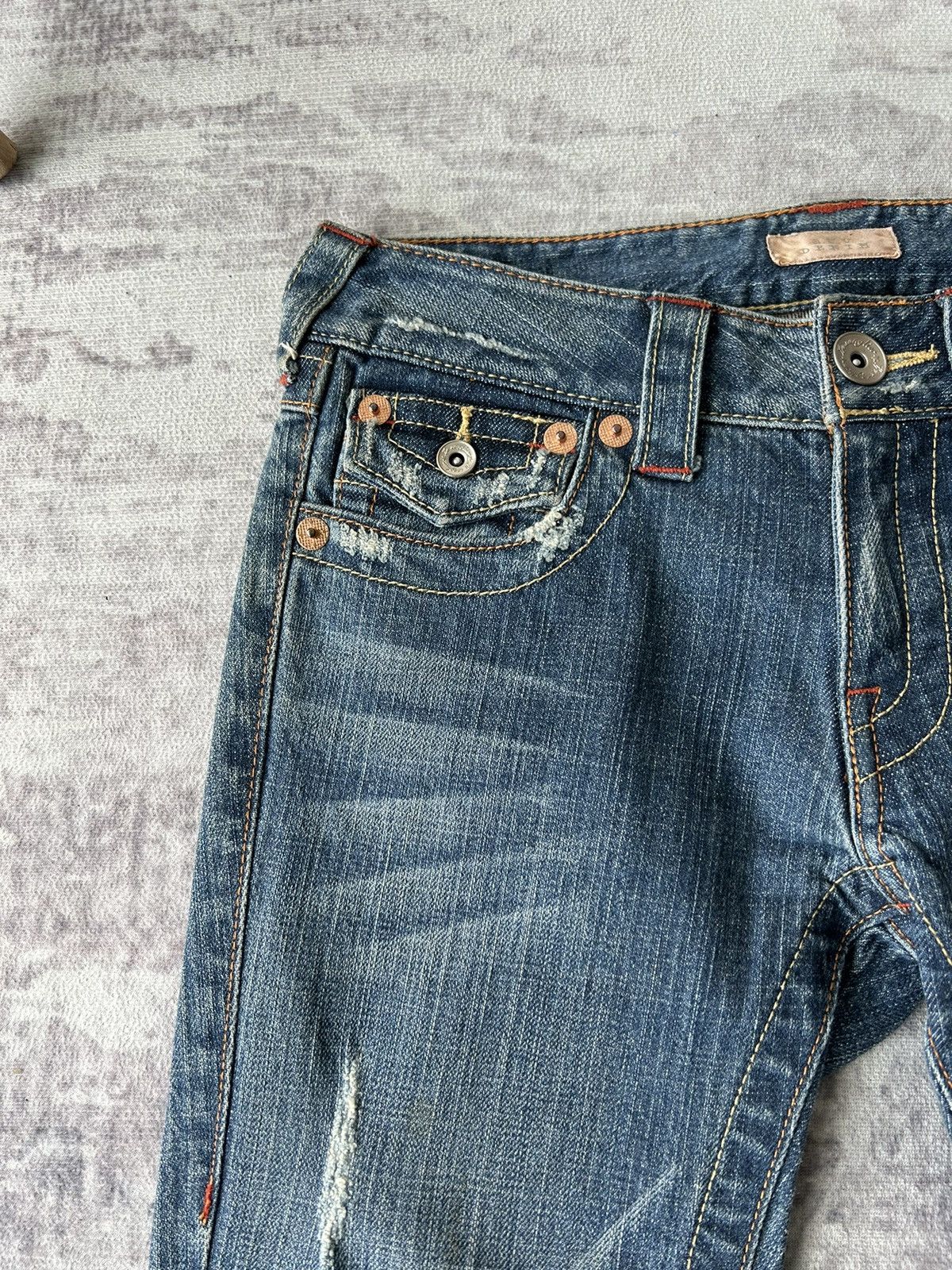 Tornado Mart A.v.v Design Flared jeans Size 28" / US 6 / IT 42 - 7 Thumbnail