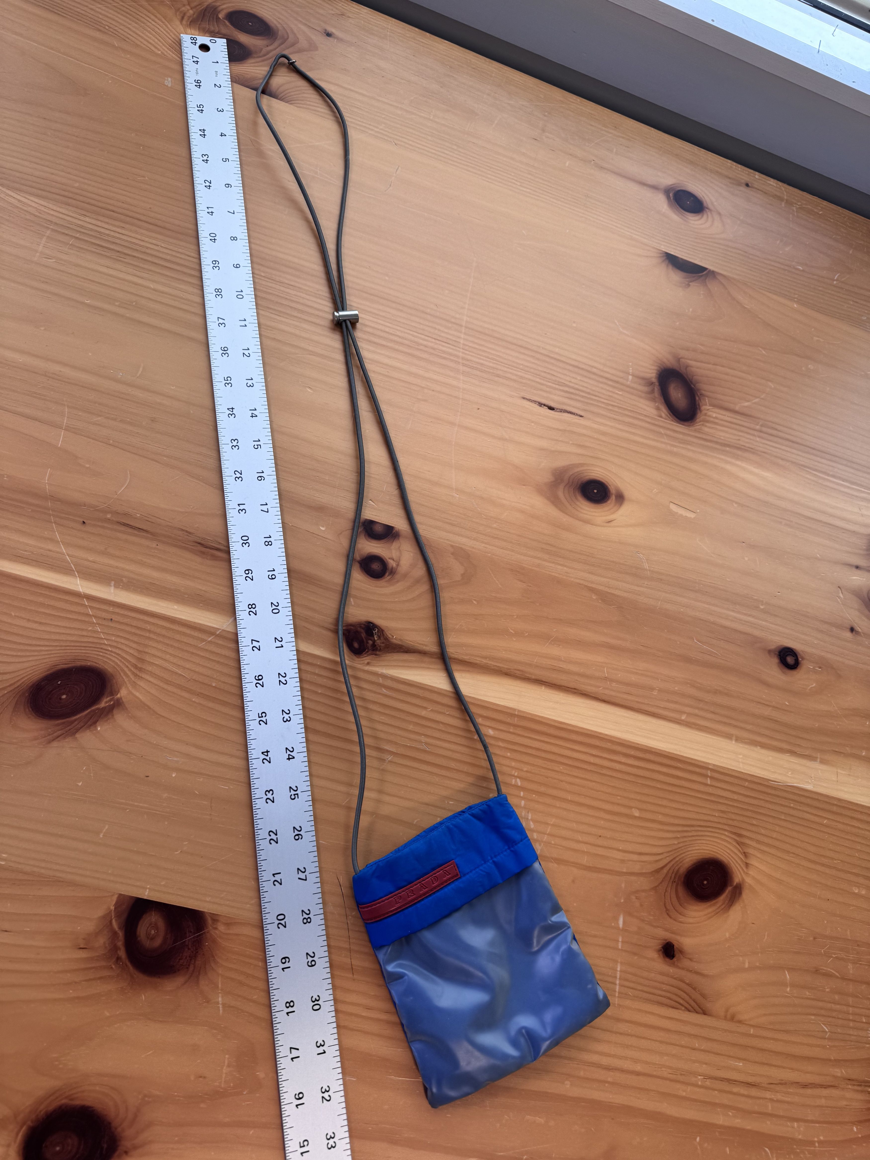 Prada SS 99 Prada Crossbody Elastic Cord Pouch Bag Size ONE SIZE - 8 Thumbnail