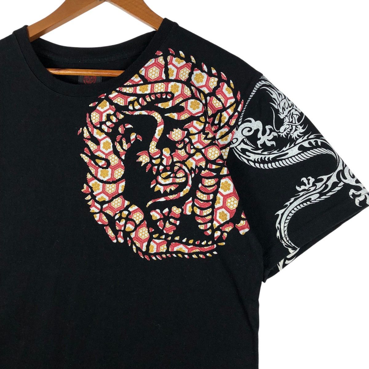 Vintage BULLET NOISE Dragon Sukajan Design T-shirt Size US L / EU 52-54 / 3 - 2 Thumbnail