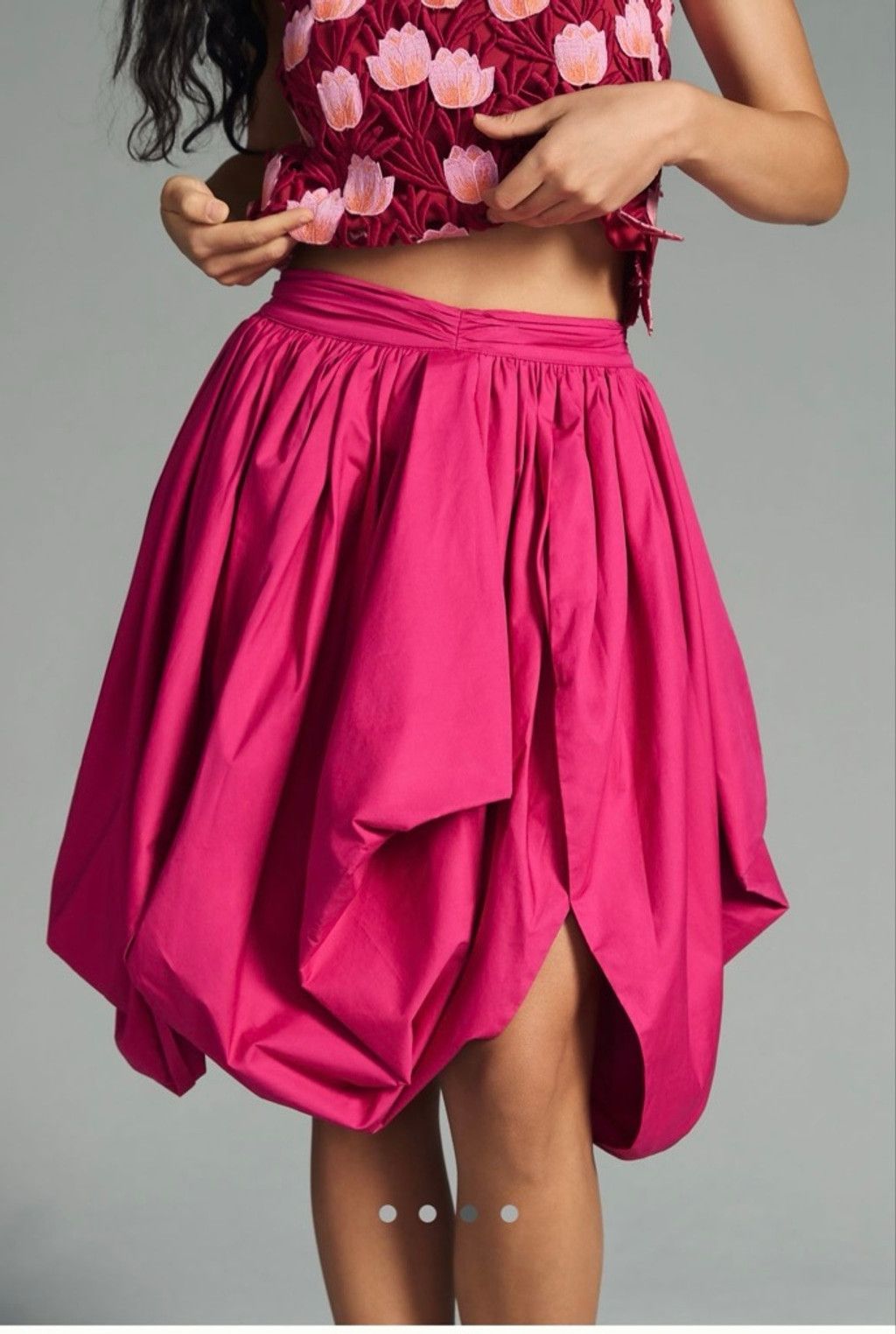 Anthropologie Anthropologie Sunday in Brooklyn Scalloped Bubble Skirt Size 26" / US 2 / IT 38 - 3 Thumbnail