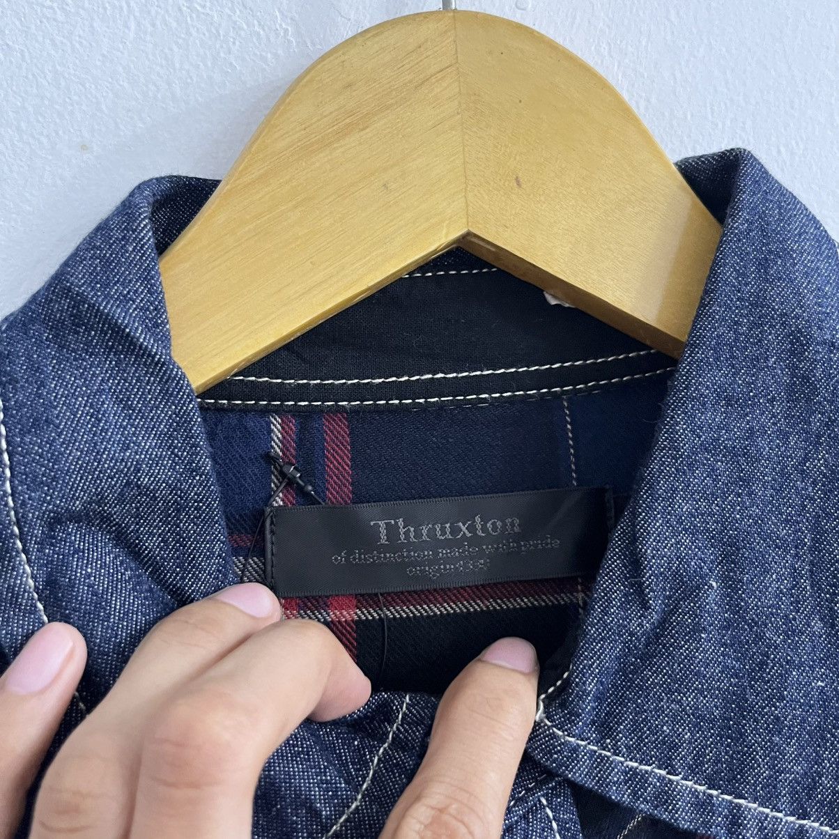 Japanese Brand Thruxton Flannel Western Shirt Size US M / EU 48-50 / 2 - 5 Thumbnail