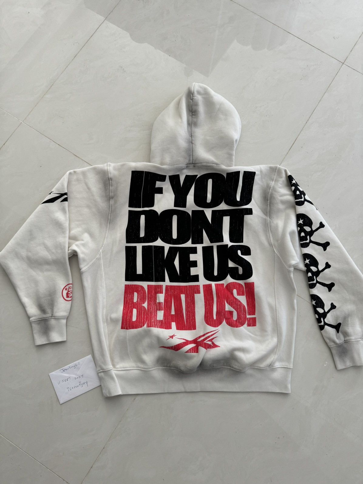 HELLSTAR Hellstar If you don’t like us beat us hoodie XL Size US XL / EU 56 / 4 - 3 Thumbnail