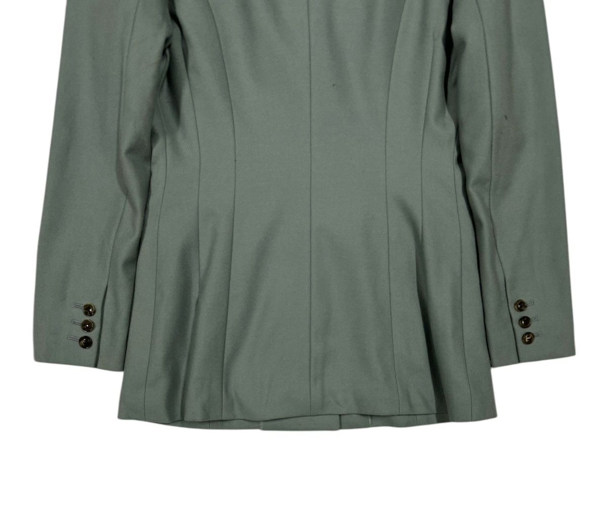 Katharine Hamnett London Katharine Hamnett London Green Blazer Jacket Size M / US 6-8 / IT 42-44 - 12 Thumbnail