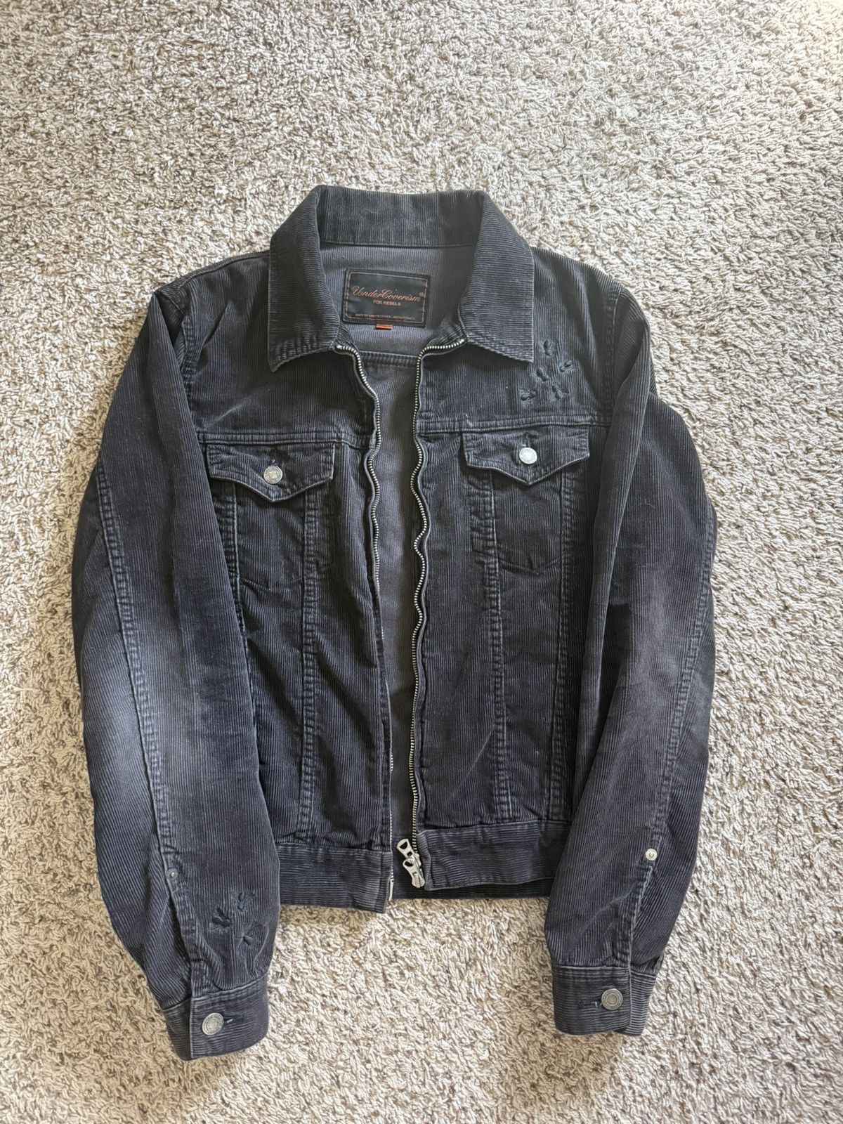 Undercover GURU GURU Undercover Bug Black Corduroy Jacket Size US S / EU 44-46 / 1 - 2 Thumbnail