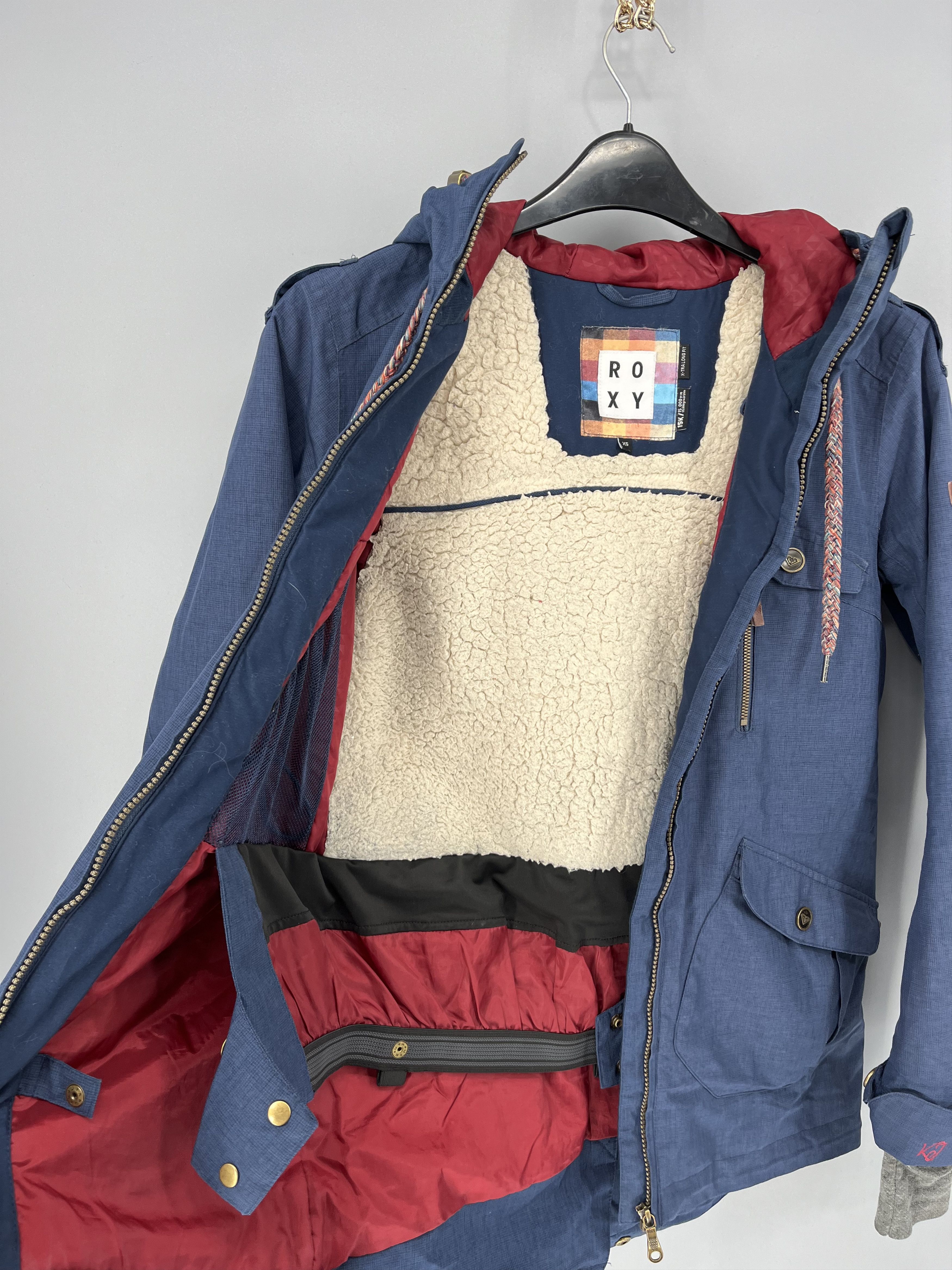 Quiksilver Vintage 90s Roxy Quicksilver Jacket pull over ski jacket Size US XS / EU 42 / 0 - 14 Thumbnail