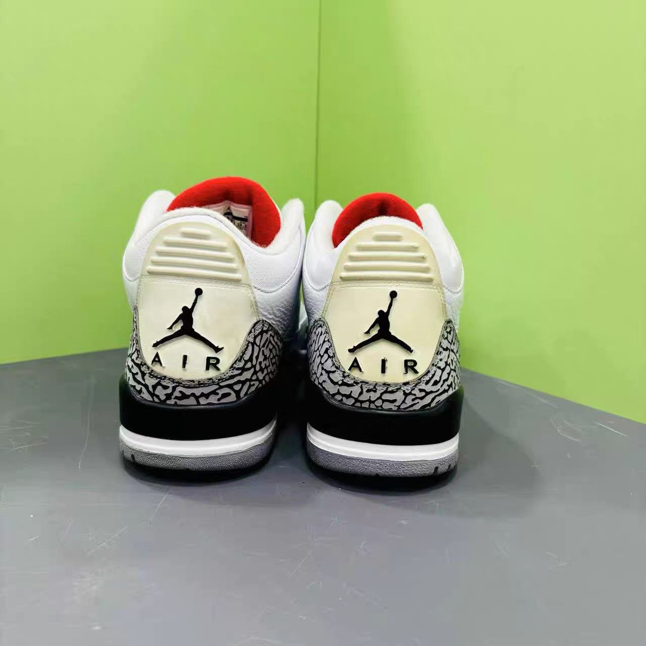 Jordan Brand Air Jordan 3 White Cement Basketball Shoes K15 Size US 11.5 / EU 44-45 - 5 Thumbnail