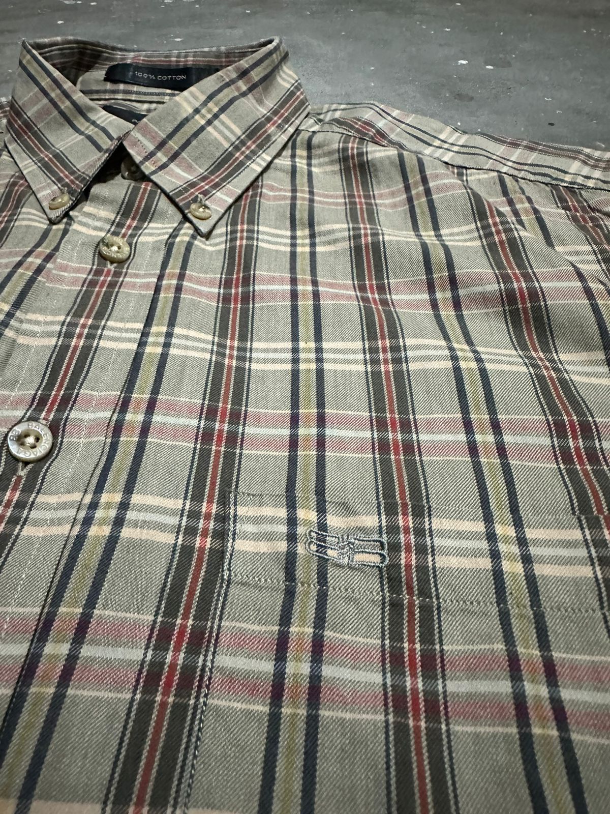 Balenciaga × Vintage Vintage Balenciaga Paris Shirt Size US L / EU 52-54 / 3 - 8 Thumbnail