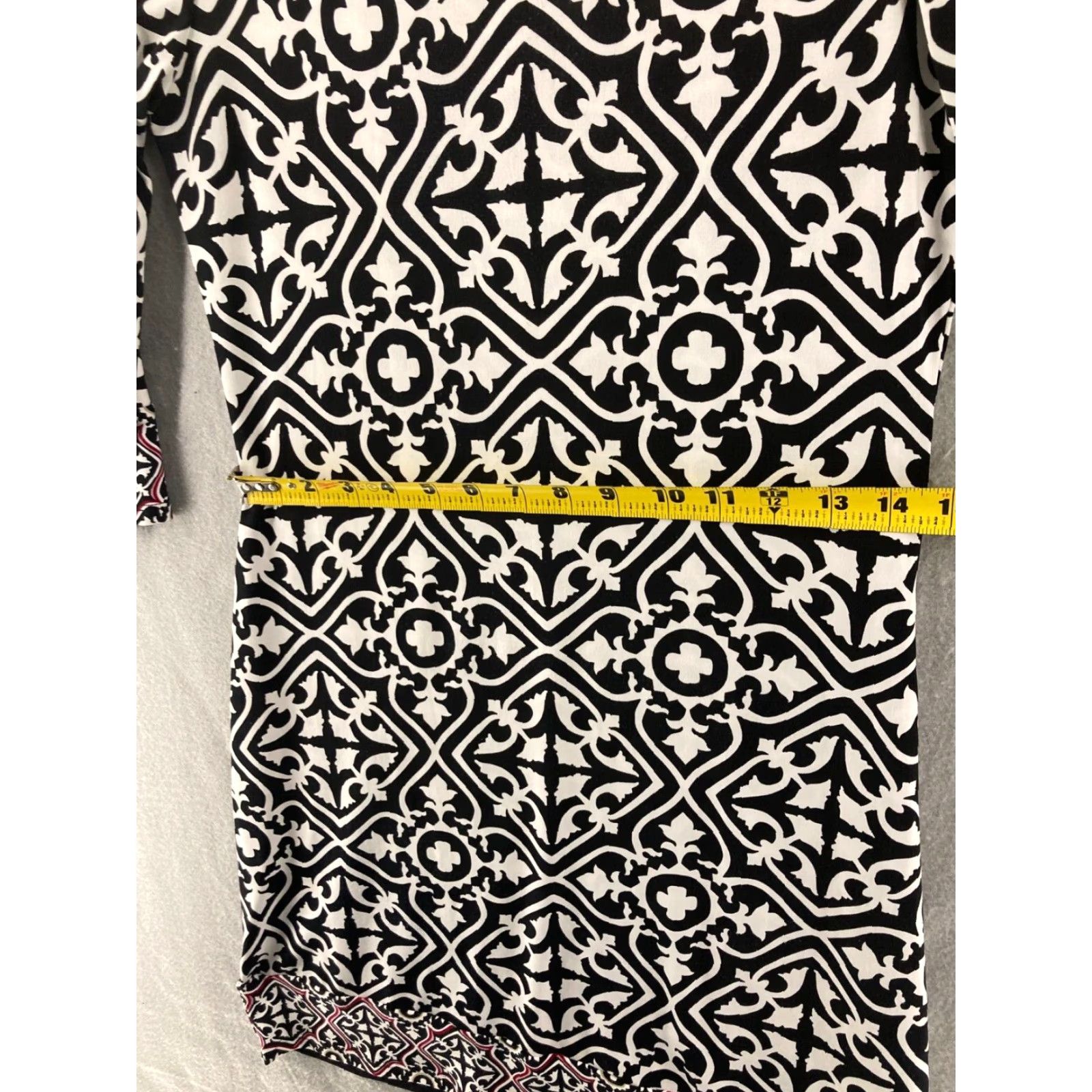 White House Black Market White House Black Market Dress XS Womens Sheath XS Multicolor Geometric Print 90s? (Oops) Size XS / US 0-2 / IT 36-38 - 5 Thumbnail