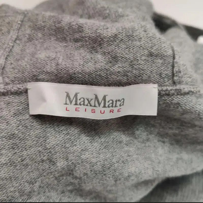 Max Mara MaxMara Gray Wool Blend Hoodie for Women . Size S / US 4 / IT 40 - 3 Thumbnail