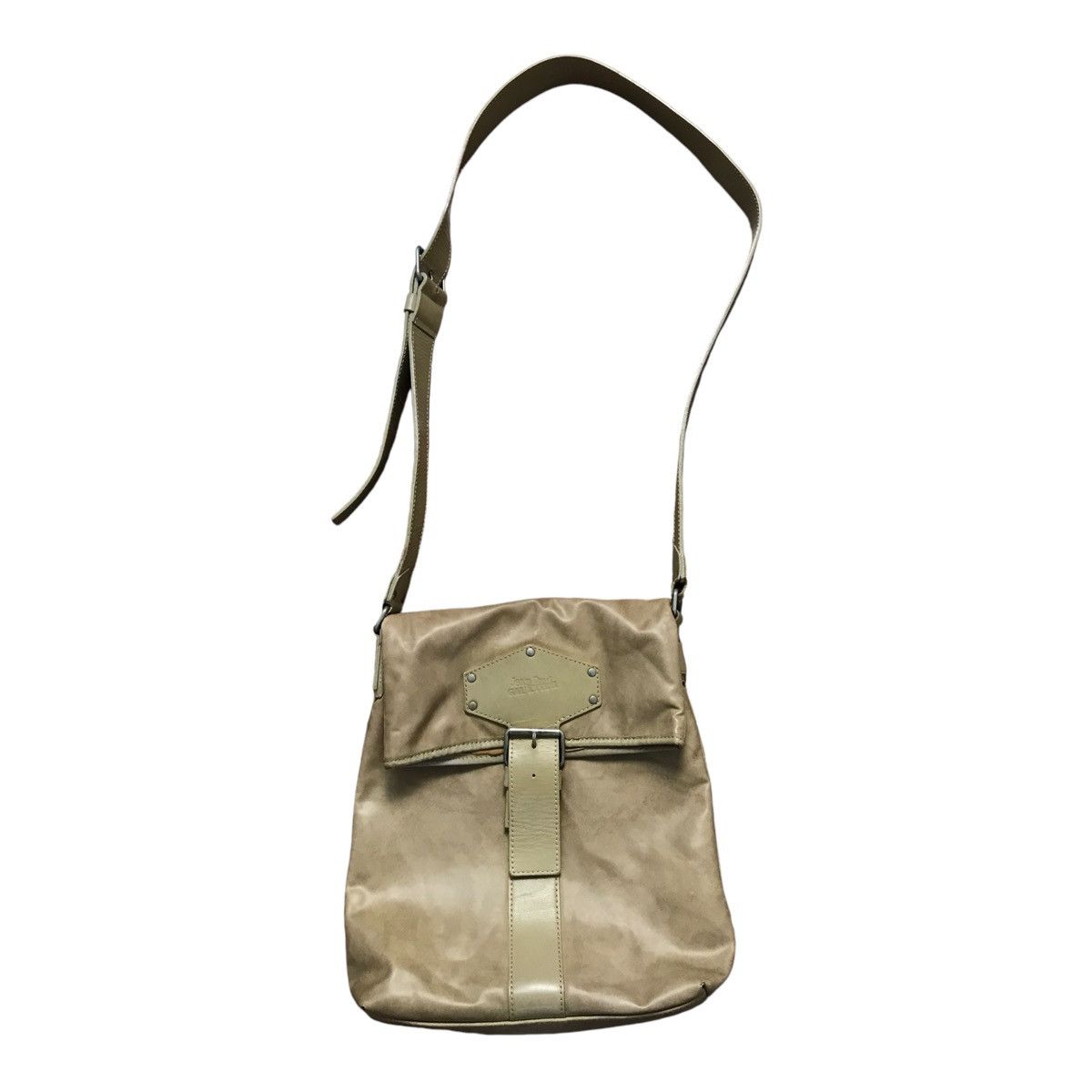 Japanese Brand × Jean Paul Gaultier Jean paul Gaultier Cream Sling Bag Size ONE SIZE - 4 Thumbnail